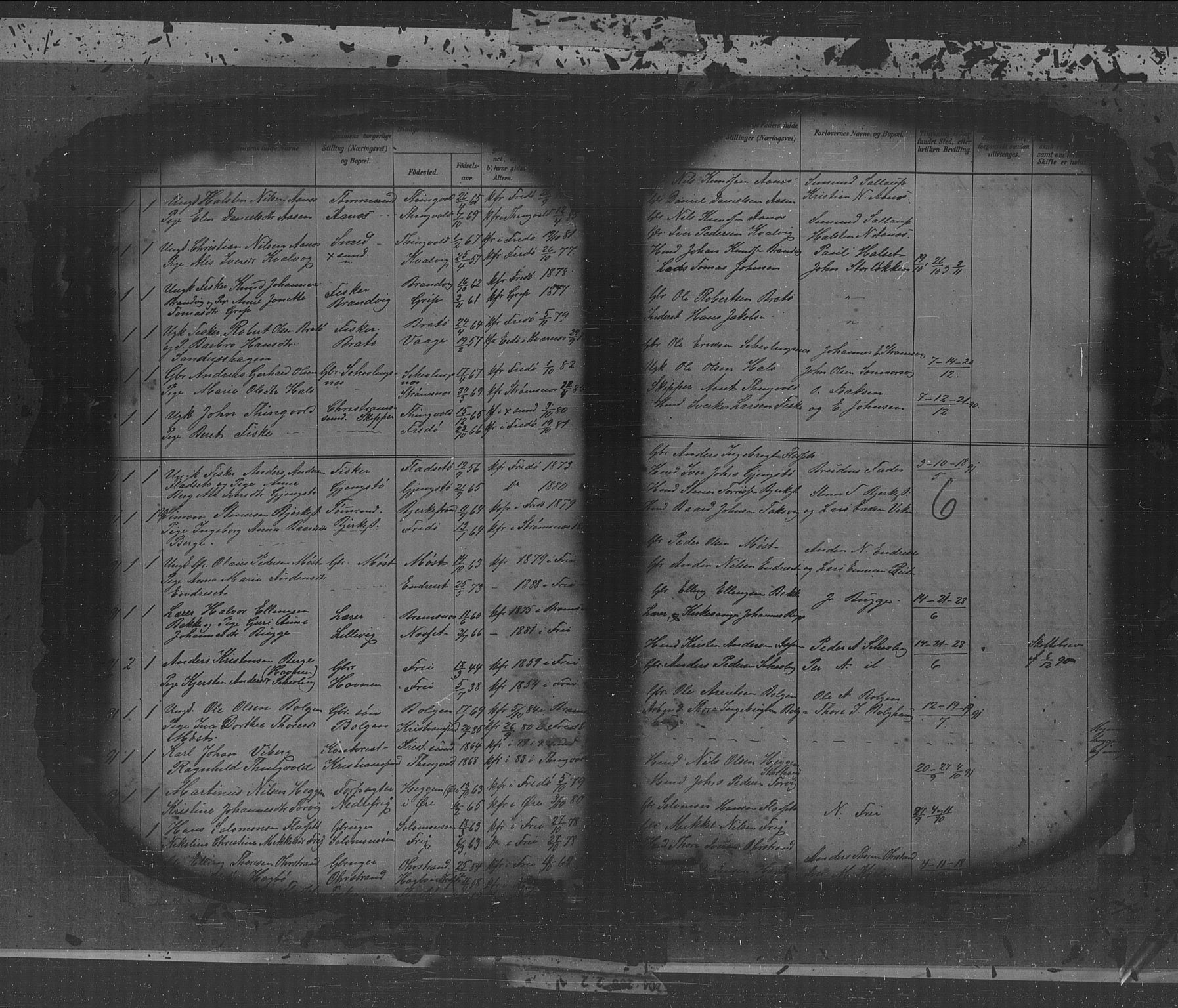 Kristiansund sokneprestkontor, AV/SAT-A-1068/1/I/I1: Parish register (copy) no. 31, 1880-1918, p. 6