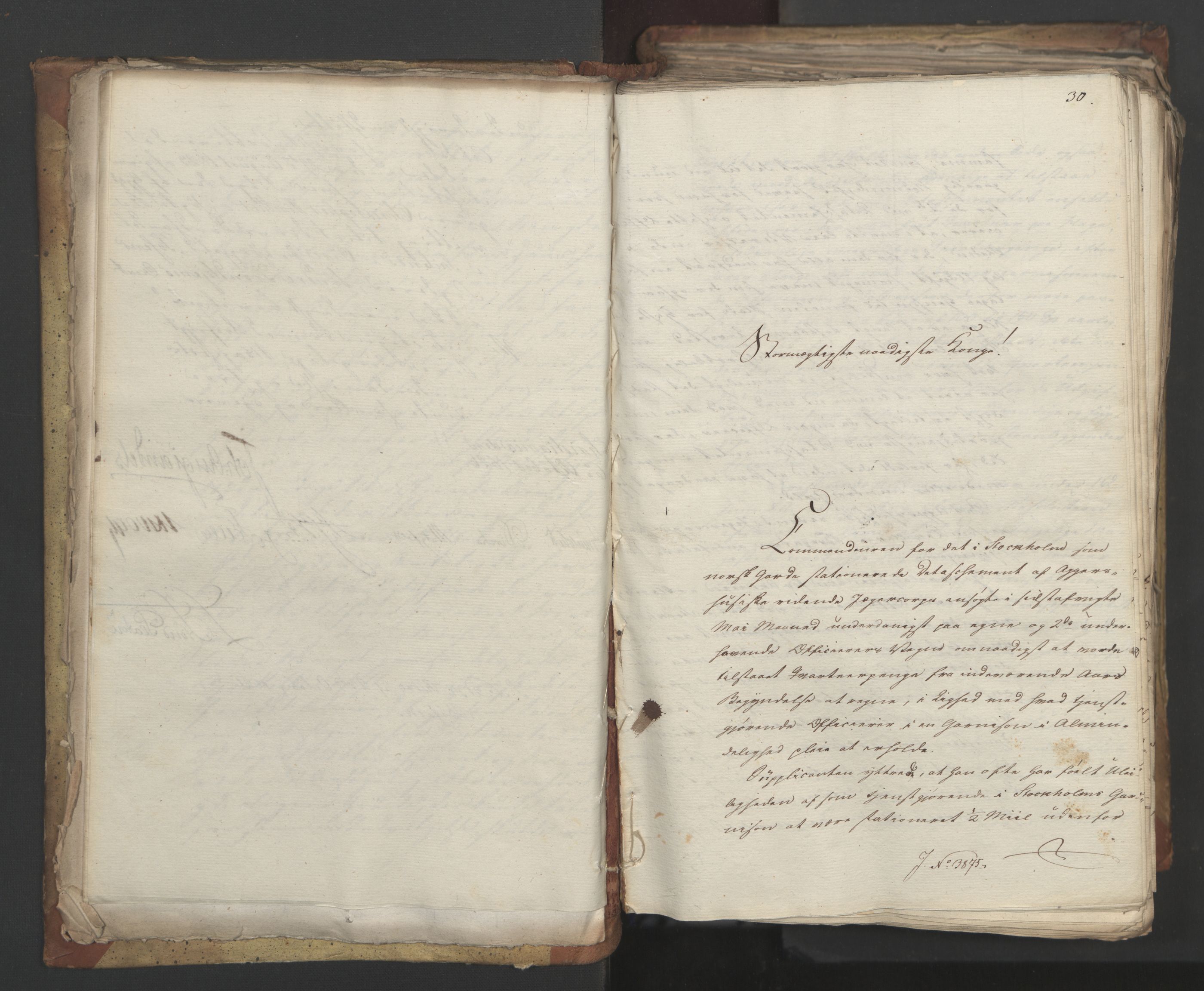 Statsrådsavdelingen i Stockholm, RA/S-1003/D/Da/L0049: Regjeringsinnstillinger nr. 3860-4086, 1826, p. 37