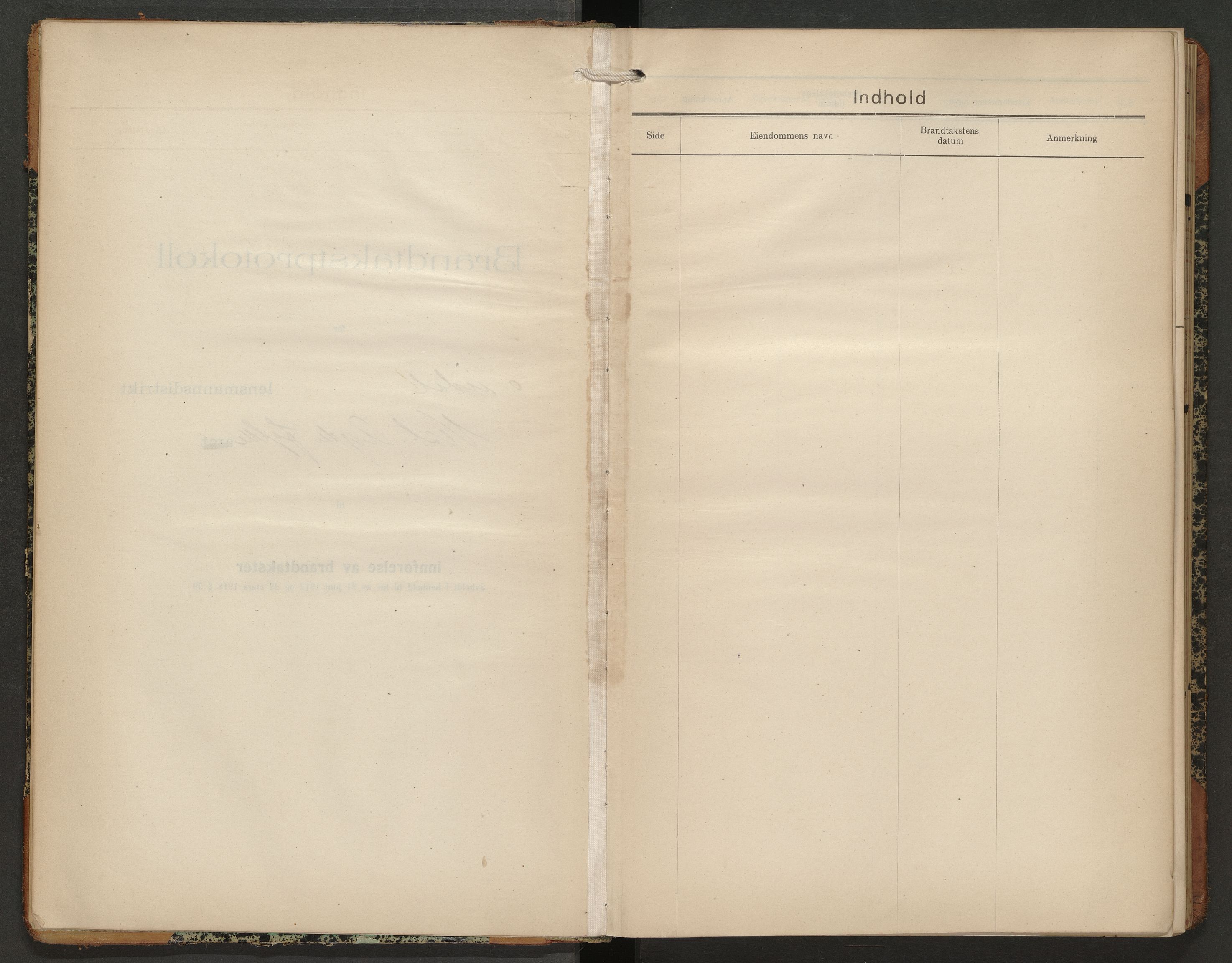 Norges Brannkasse Sirdal, AV/SAK-2241-0044/F/Fa/L0005: Branntakstprotokoll nr. 4 med gårdsnavnregister, 1924-1935
