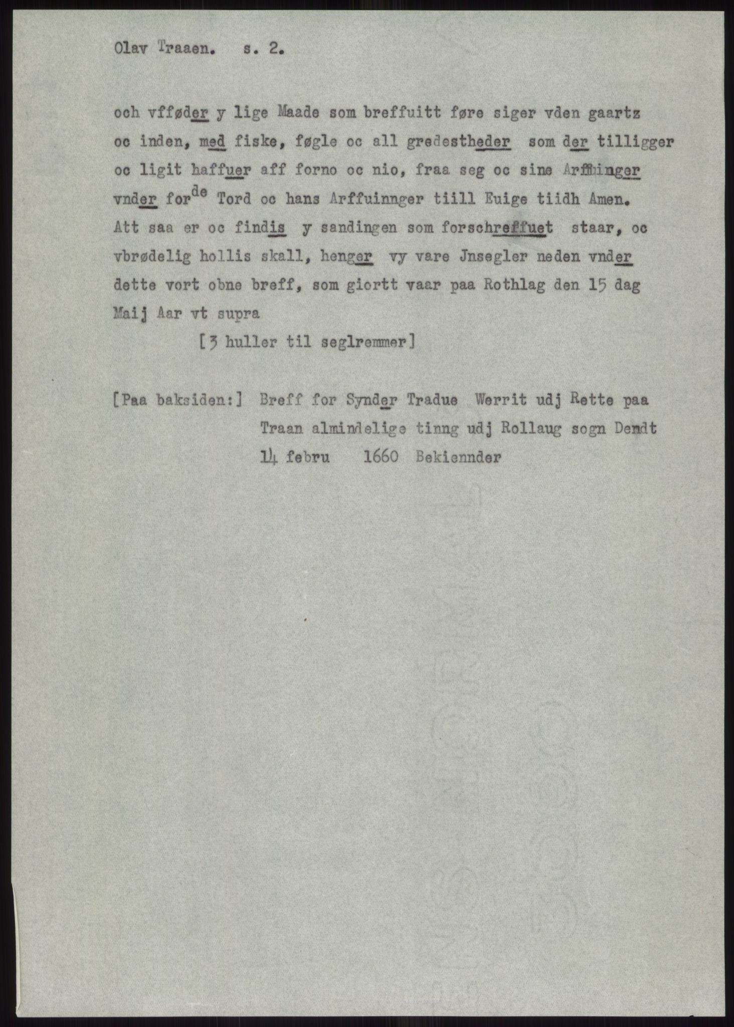 Samlinger til kildeutgivelse, Diplomavskriftsamlingen, RA/EA-4053/H/Ha, p. 402