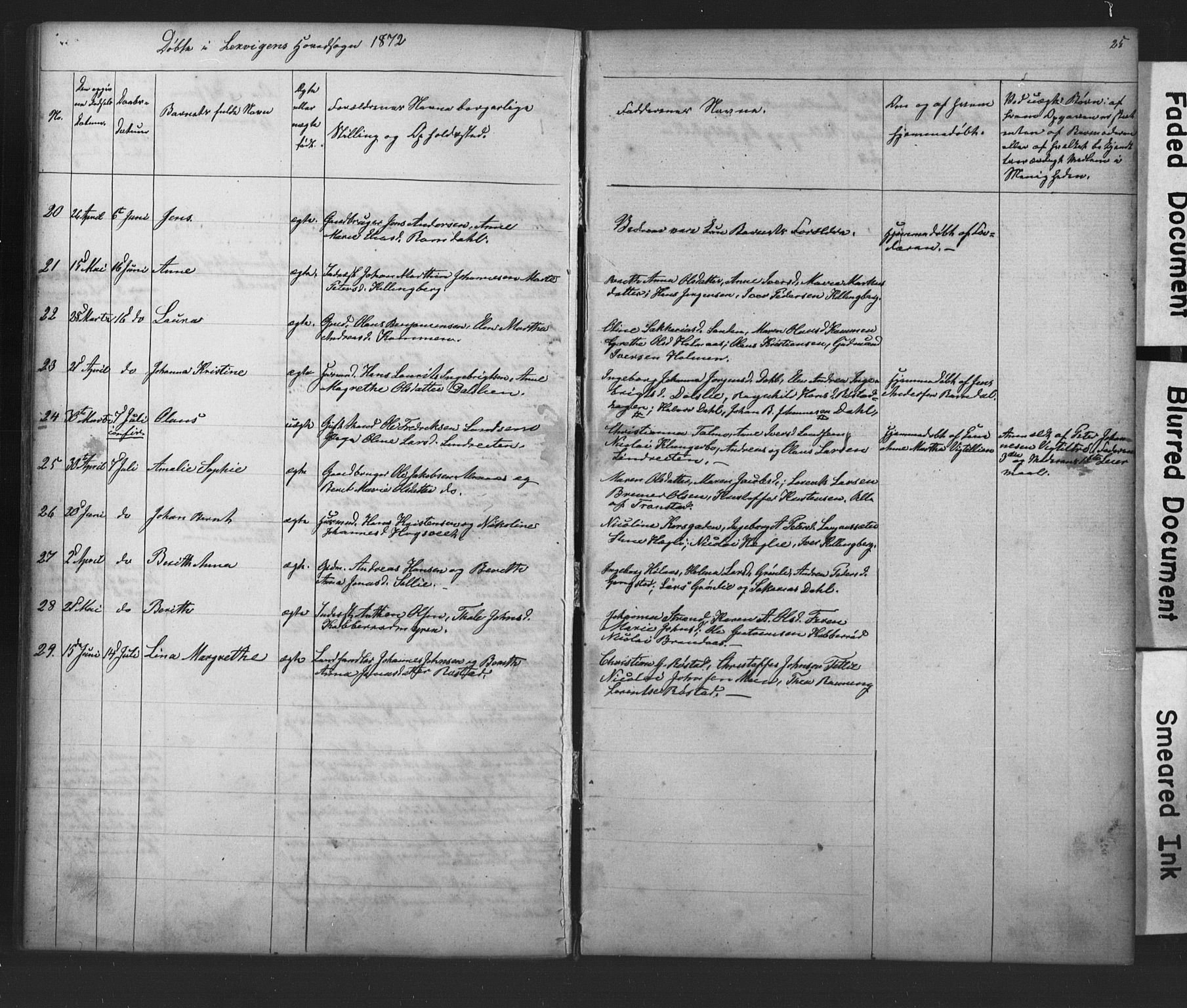 Ministerialprotokoller, klokkerbøker og fødselsregistre - Nord-Trøndelag, SAT/A-1458/701/L0018: Parish register (copy) no. 701C02, 1868-1872, p. 25