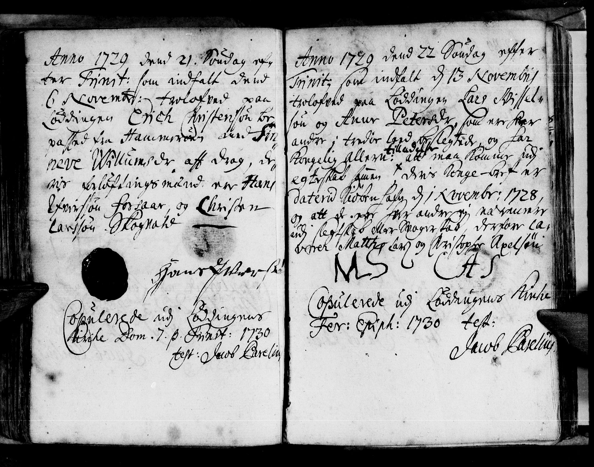 Ministerialprotokoller, klokkerbøker og fødselsregistre - Nordland, SAT/A-1459/872/L1027: Parish register (official) no. 872A02, 1714-1747