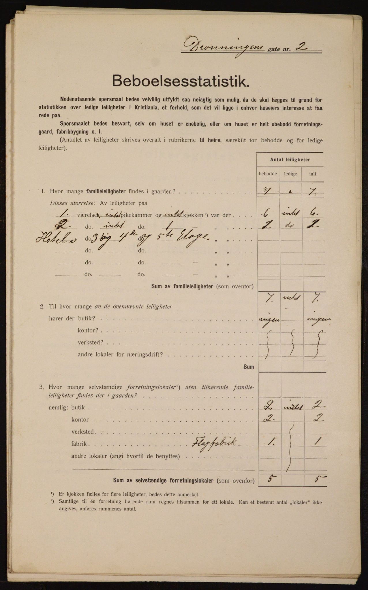 OBA, Municipal Census 1912 for Kristiania, 1912, p. 17120