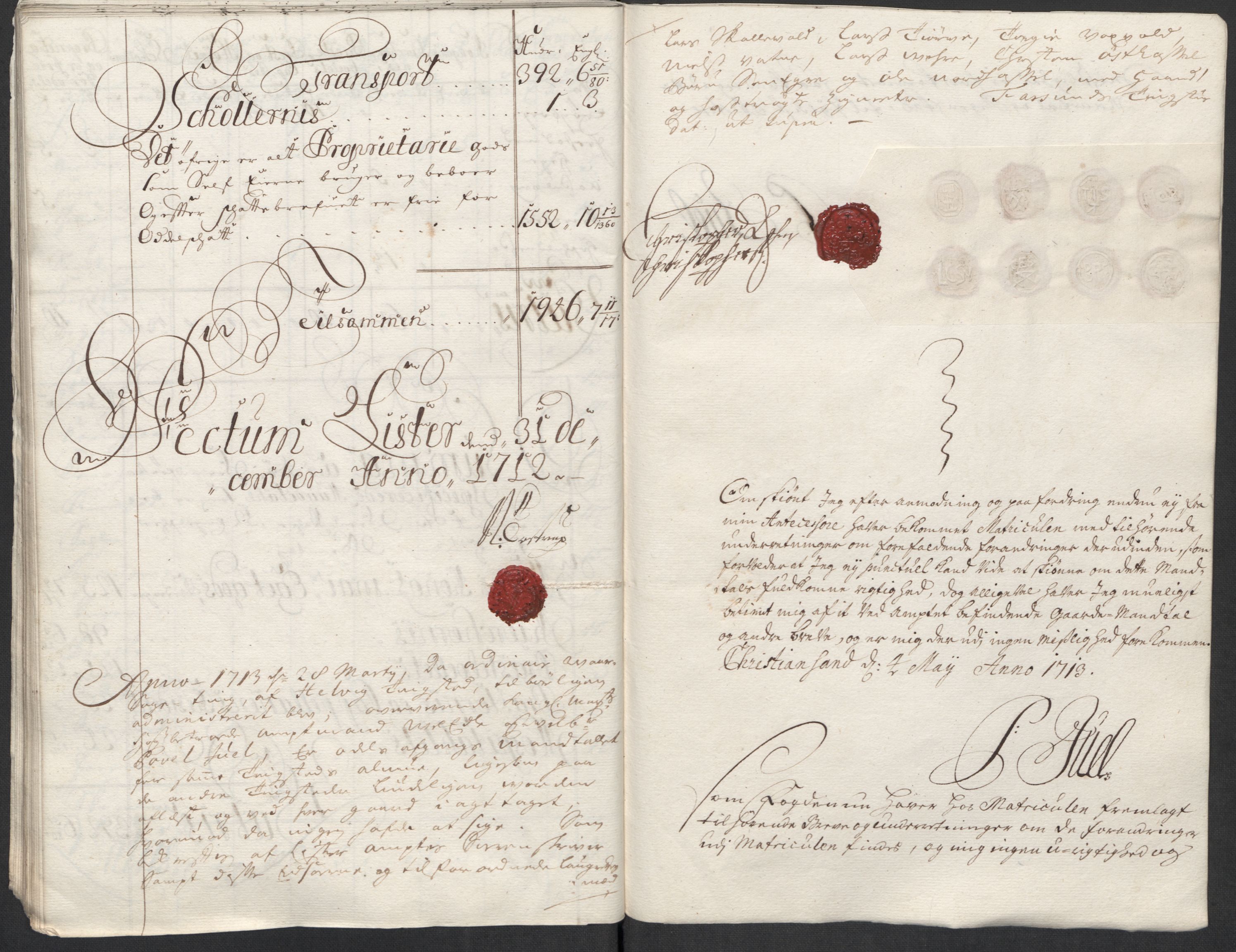 Rentekammeret inntil 1814, Reviderte regnskaper, Fogderegnskap, AV/RA-EA-4092/R43/L2555: Fogderegnskap Lista og Mandal, 1712, p. 277