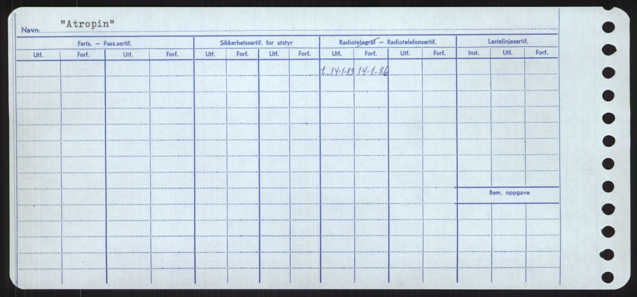 Sjøfartsdirektoratet med forløpere, Skipsmålingen, RA/S-1627/H/Ha/L0001/0001: Fartøy, A-Eig / Fartøy A-Bjøn, p. 500