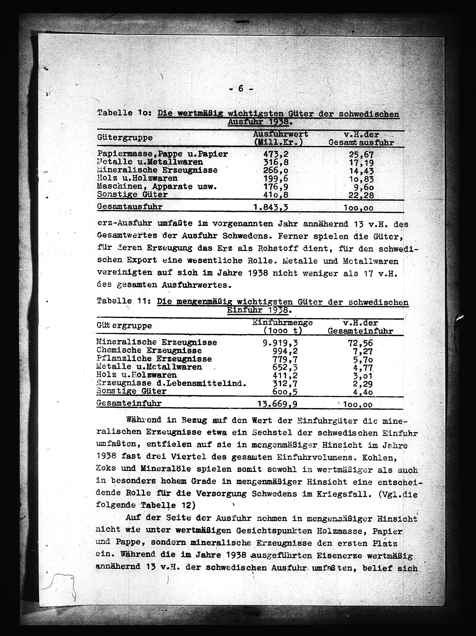 Documents Section, AV/RA-RAFA-2200/V/L0090: Amerikansk mikrofilm "Captured German Documents".
Box No. 952.  FKA jnr. 59/1955., 1940, p. 9