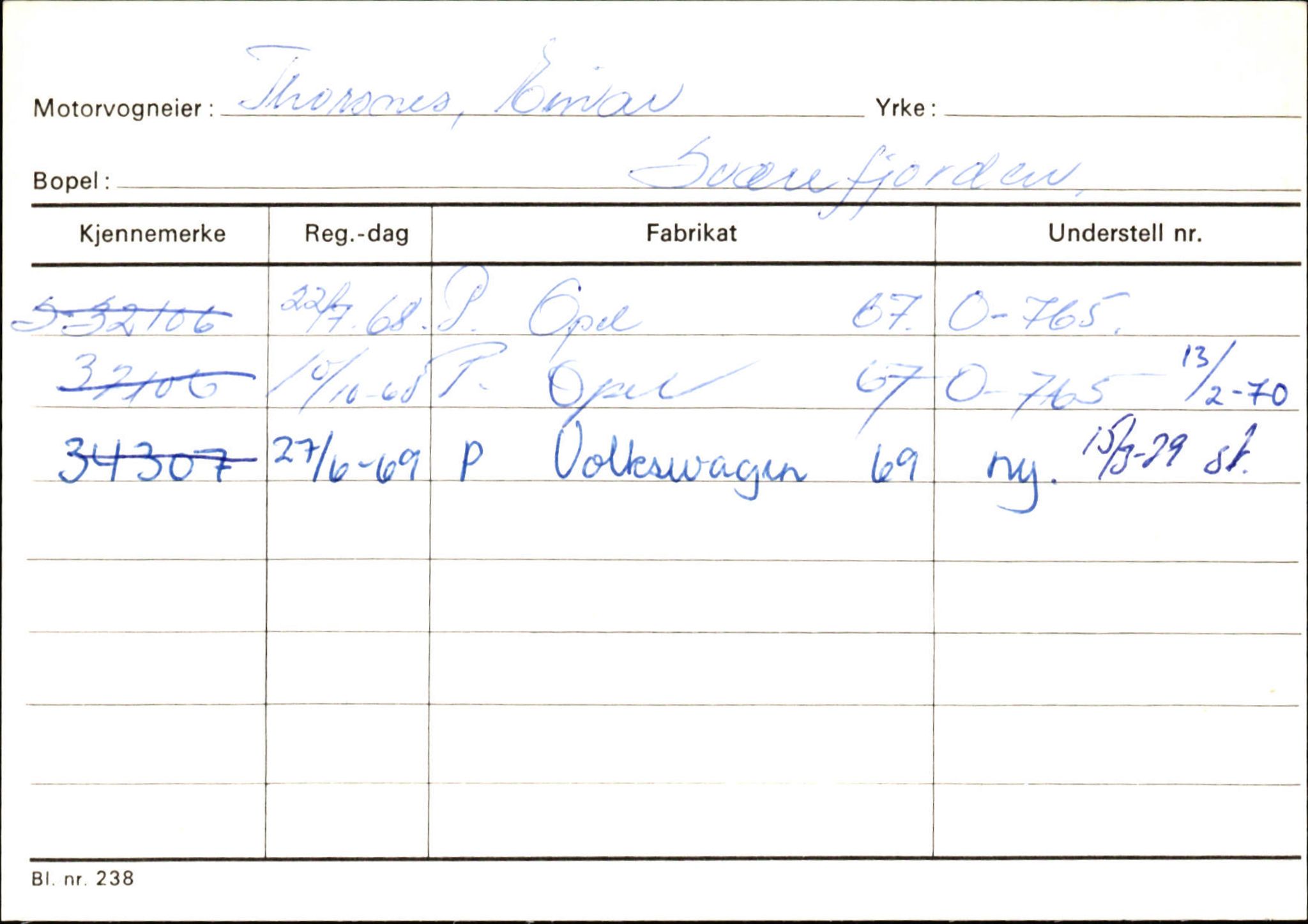 Statens vegvesen, Sogn og Fjordane vegkontor, AV/SAB-A-5301/4/F/L0132: Eigarregister Askvoll A-Å. Balestrand A-Å, 1945-1975, p. 2410