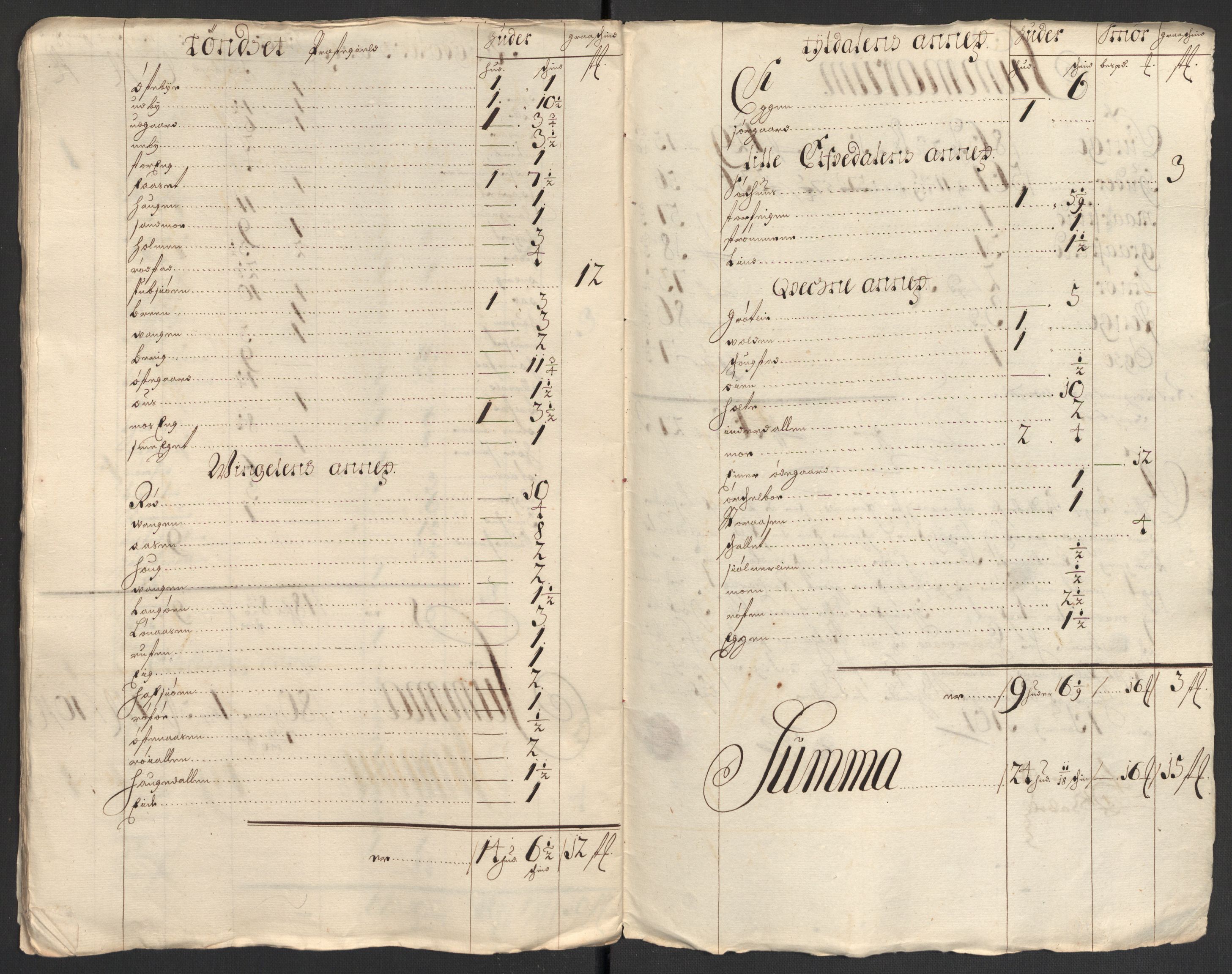 Rentekammeret inntil 1814, Reviderte regnskaper, Fogderegnskap, RA/EA-4092/R13/L0838: Fogderegnskap Solør, Odal og Østerdal, 1700, p. 219