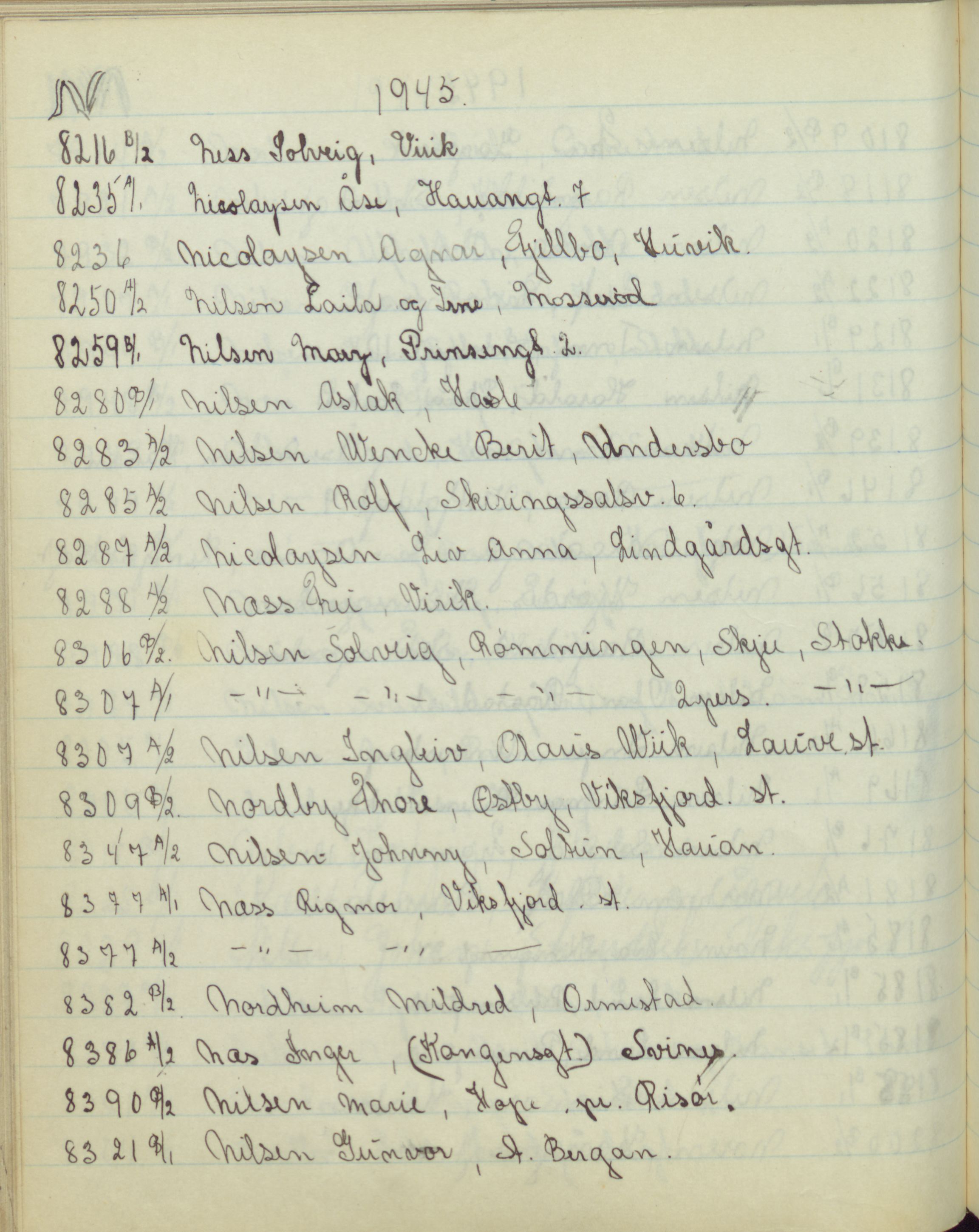 Pa 1494 - Jørgensen, Antonius. Fotograf, VEMU/A-2760/F/Fb, 1927-1984, p. 4590