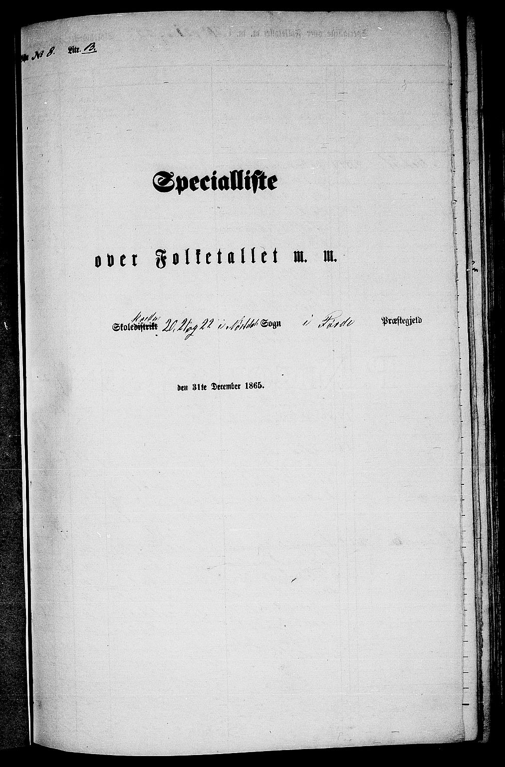 RA, 1865 census for Førde, 1865, p. 173