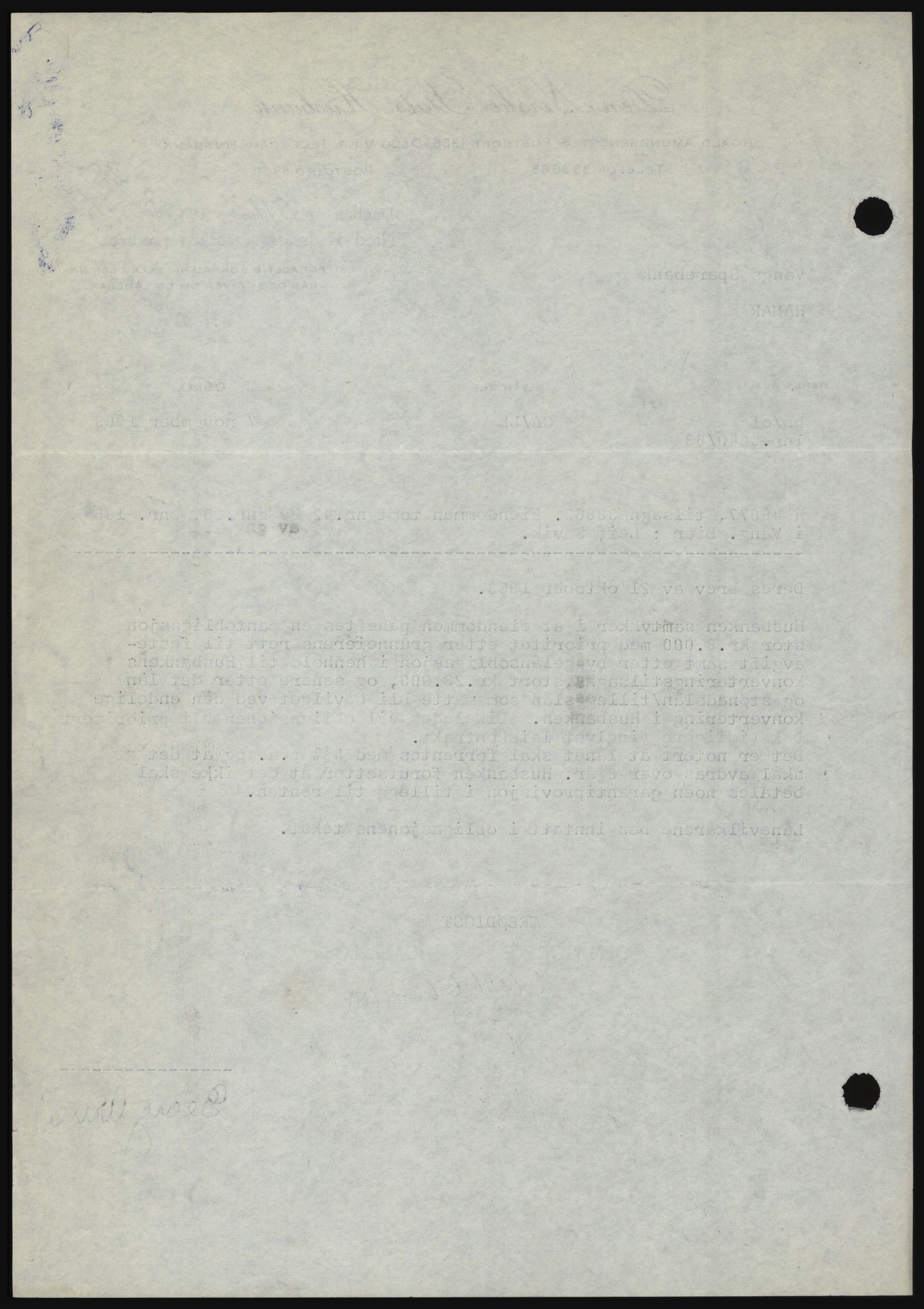 Nord-Hedmark sorenskriveri, SAH/TING-012/H/Hc/L0019: Mortgage book no. 19, 1963-1964, Diary no: : 5113/1963