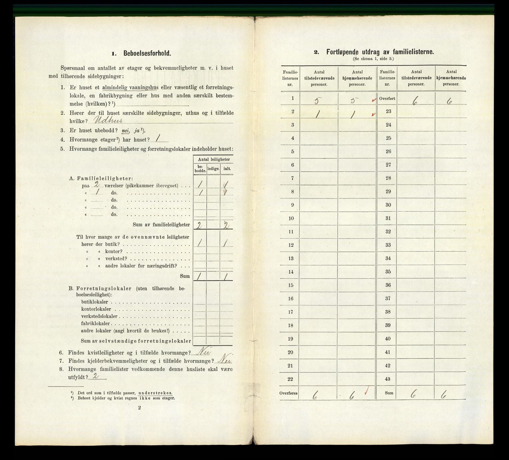 RA, 1910 census for Sandnes, 1910, p. 1749