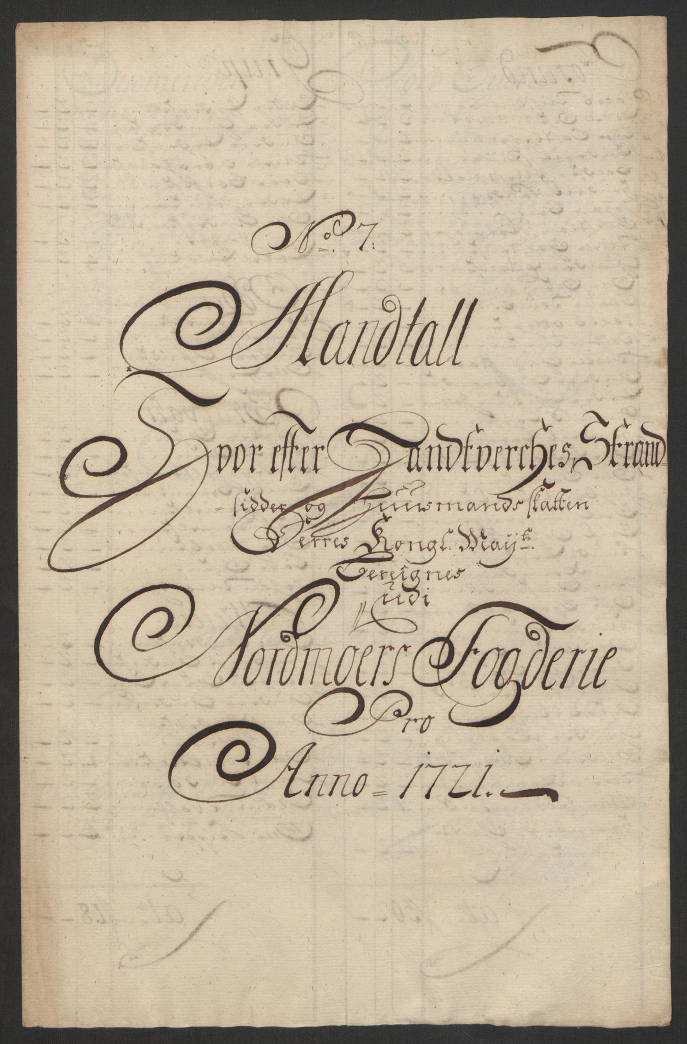 Rentekammeret inntil 1814, Reviderte regnskaper, Fogderegnskap, RA/EA-4092/R56/L3754: Fogderegnskap Nordmøre, 1721, p. 129