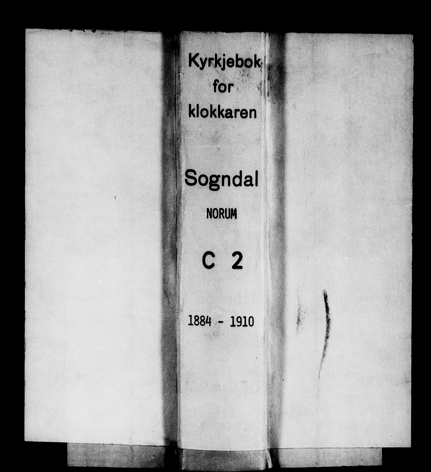 Sogndal sokneprestembete, SAB/A-81301/H/Hab/Habc/L0002: Parish register (copy) no. C 2, 1884-1910