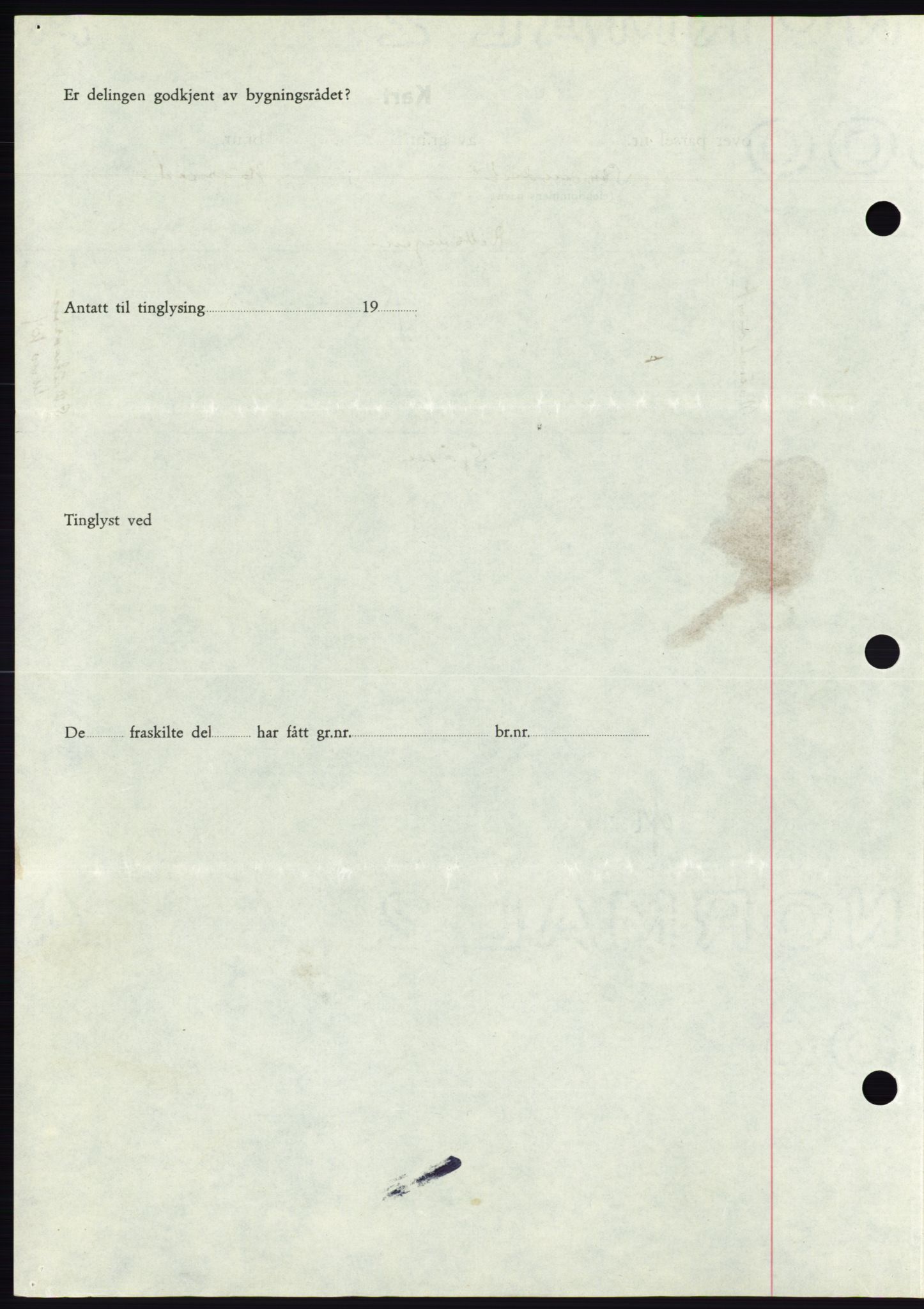 Søre Sunnmøre sorenskriveri, AV/SAT-A-4122/1/2/2C/L0076: Mortgage book no. 2A, 1943-1944, Diary no: : 600/1944