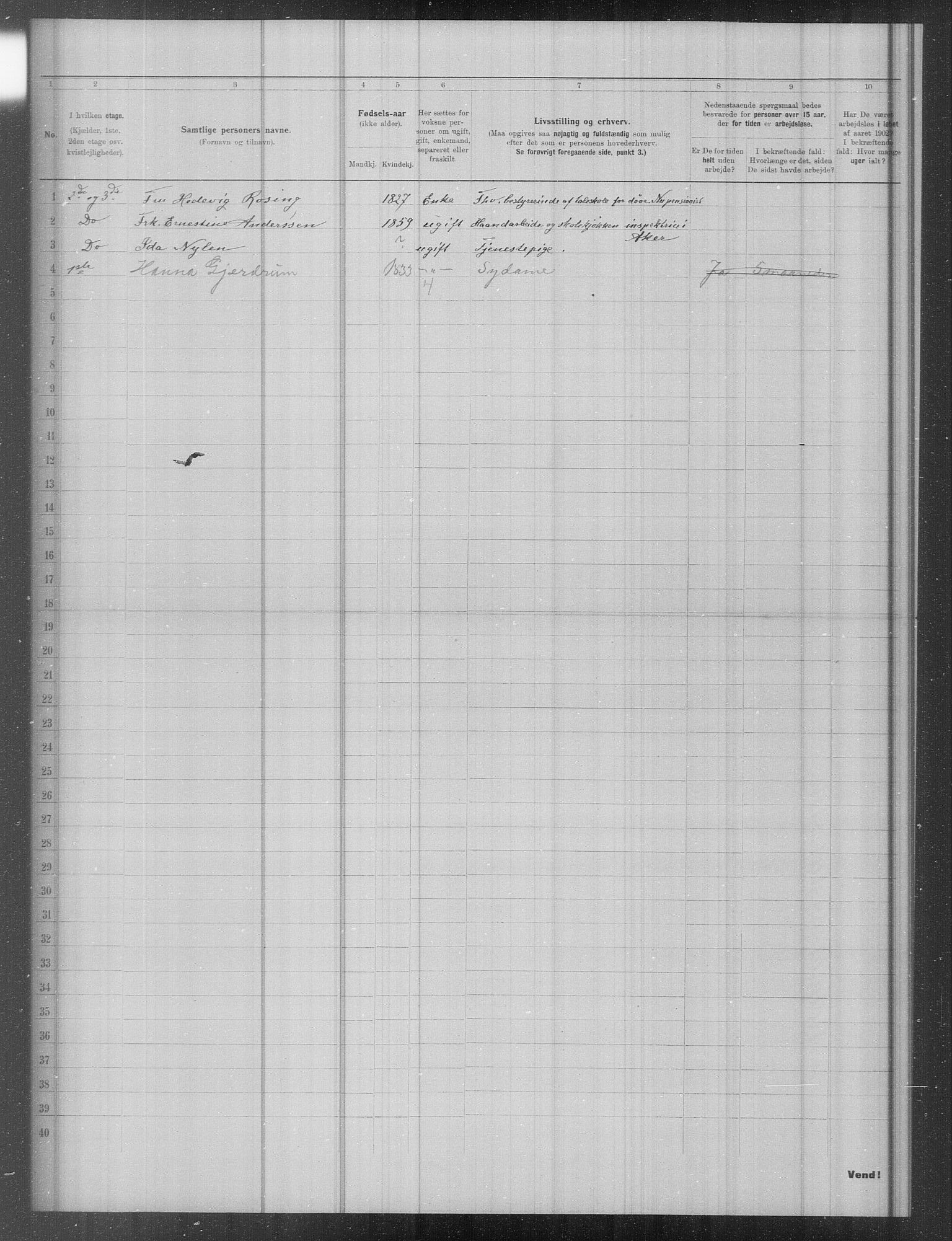 OBA, Municipal Census 1902 for Kristiania, 1902, p. 13475