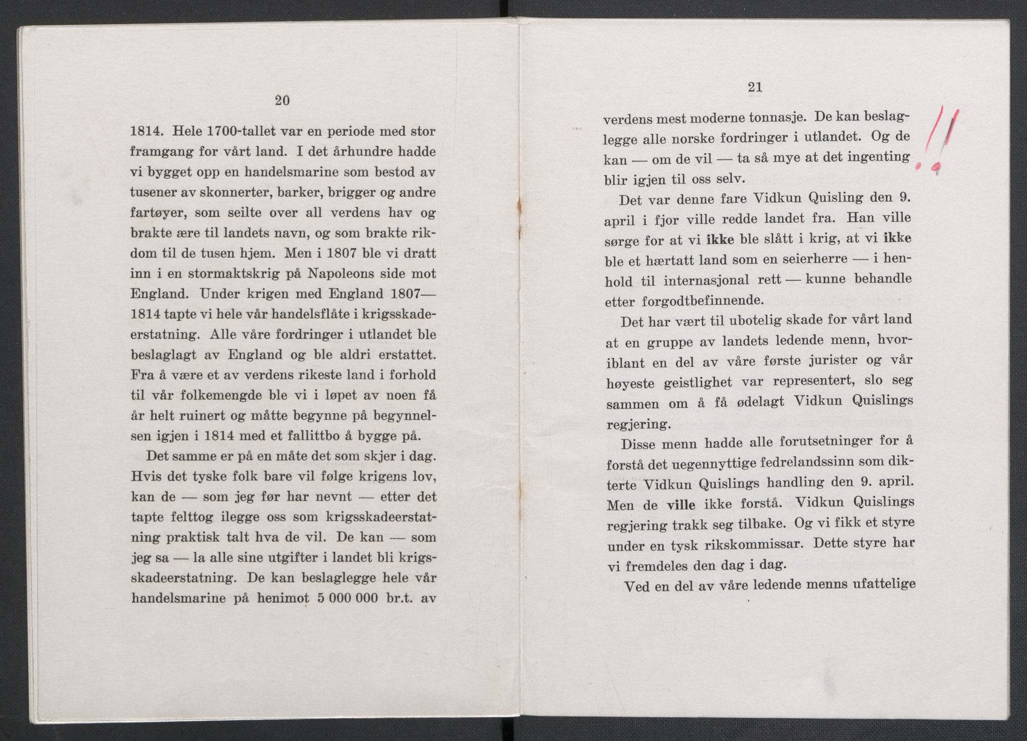 Landssvikarkivet, Oslo politikammer, AV/RA-S-3138-01/D/Da/L0003: Dnr. 29, 1945, p. 1044