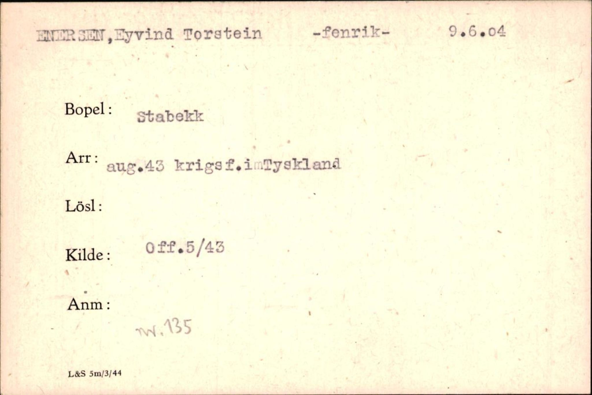 Forsvaret, Forsvarets krigshistoriske avdeling, AV/RA-RAFA-2017/Y/Yf/L0200: II-C-11-2102  -  Norske krigsfanger i Tyskland, 1940-1945, p. 226