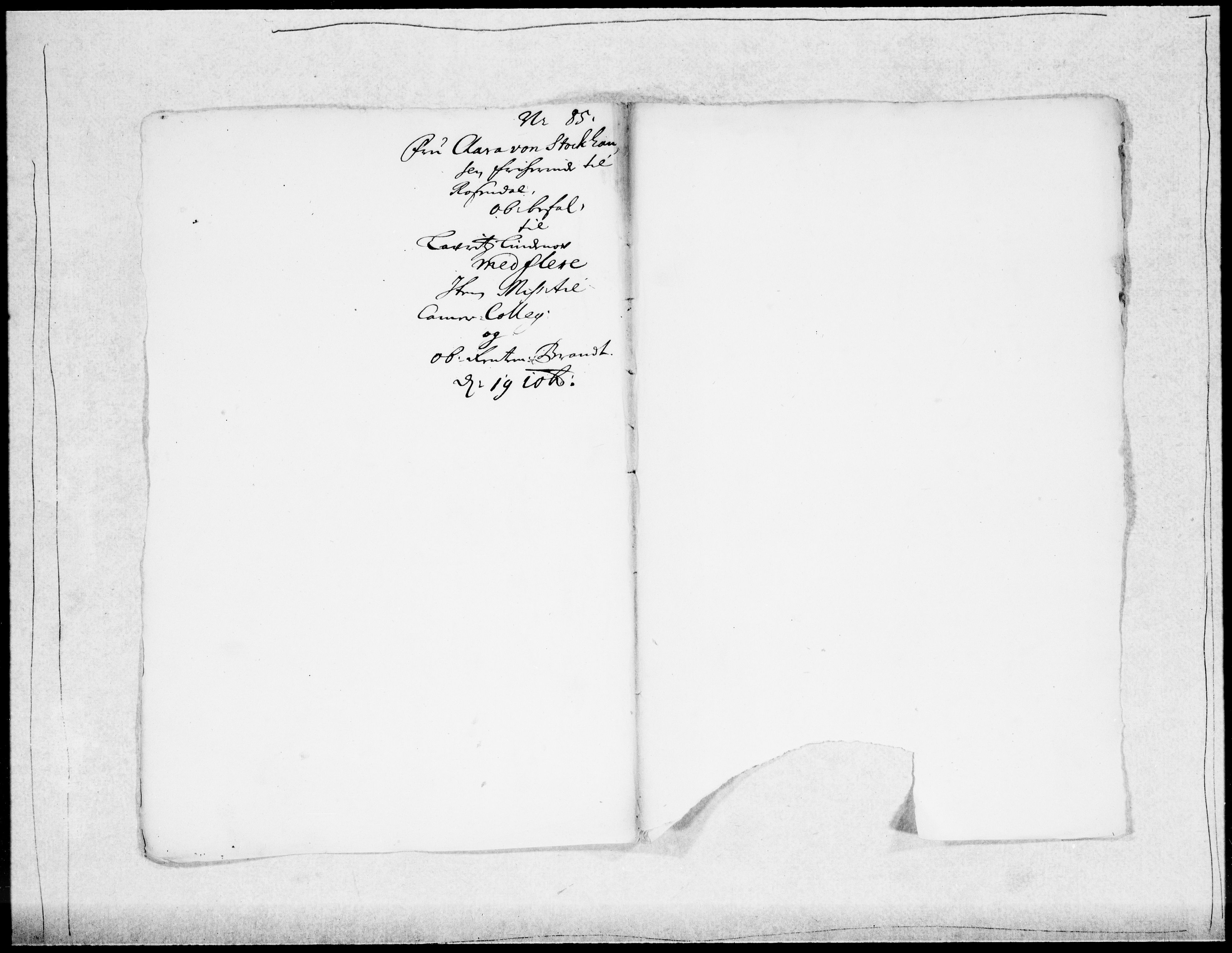 Danske Kanselli 1572-1799, AV/RA-EA-3023/F/Fc/Fcc/Fcca/L0039: Norske innlegg 1572-1799, 1685-1686, p. 126