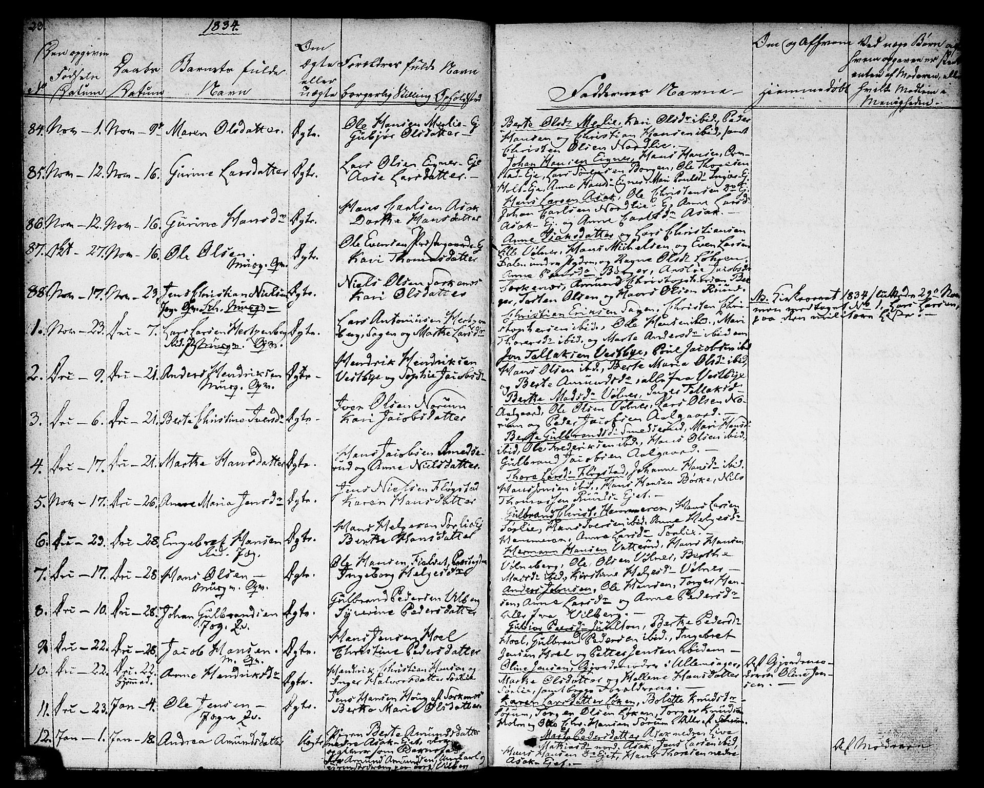 Sørum prestekontor Kirkebøker, SAO/A-10303/F/Fa/L0004: Parish register (official) no. I 4, 1829-1845, p. 23