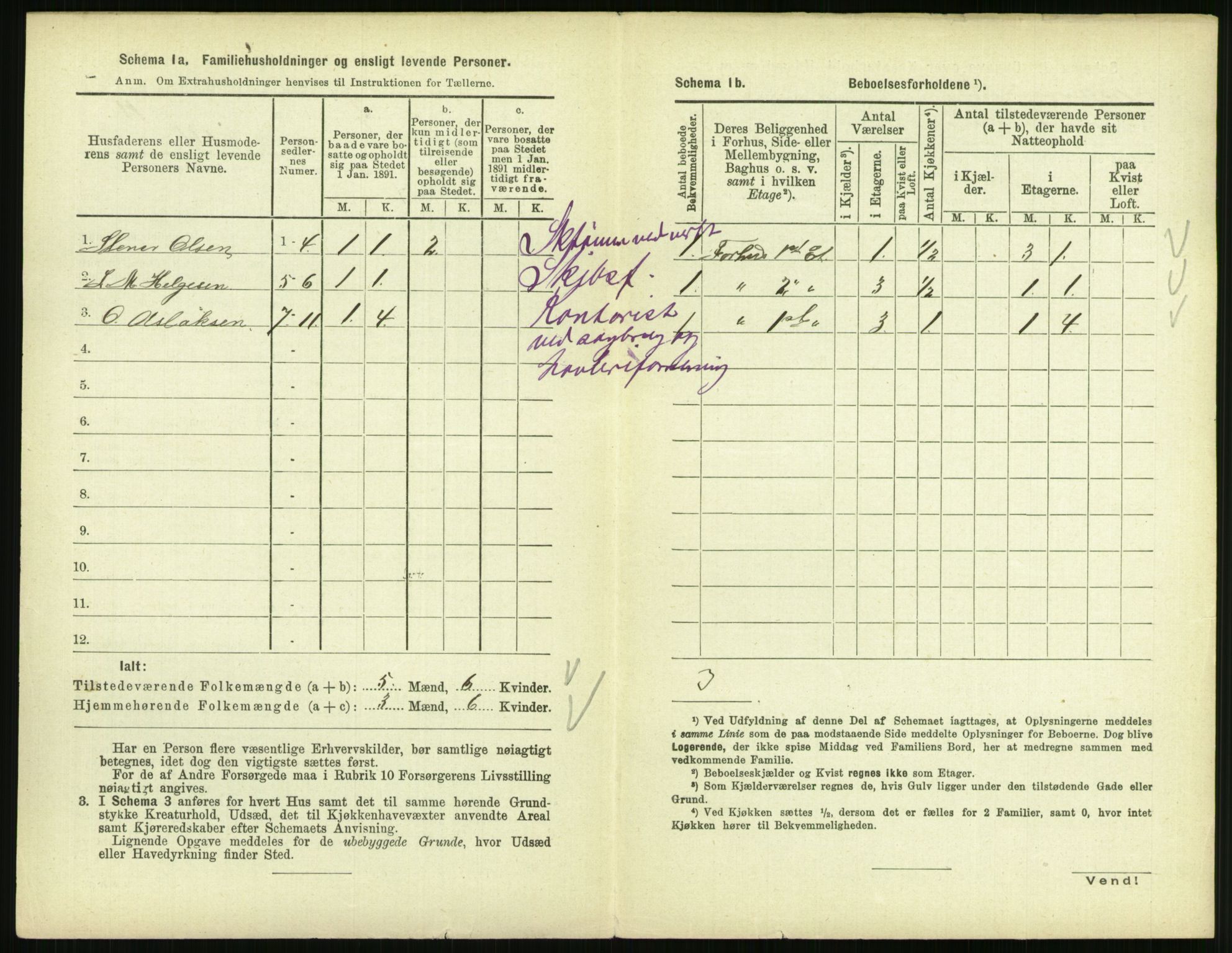 RA, 1891 census for 0805 Porsgrunn, 1891, p. 772