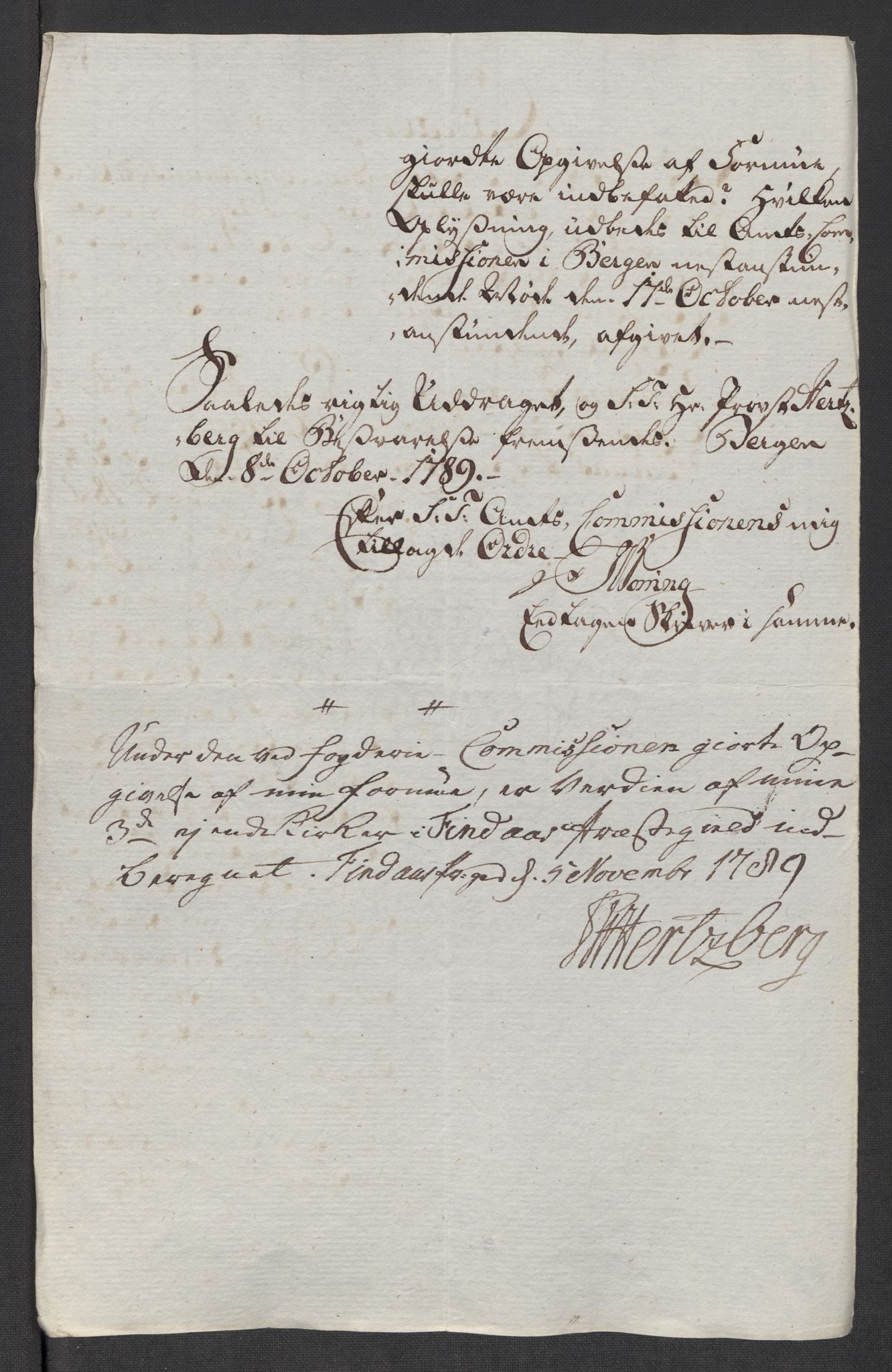 Rentekammeret inntil 1814, Reviderte regnskaper, Mindre regnskaper, AV/RA-EA-4068/Rf/Rfe/L0049: Sunnhordland og Hardanger fogderi, Sunnmøre fogderi, 1789, p. 35