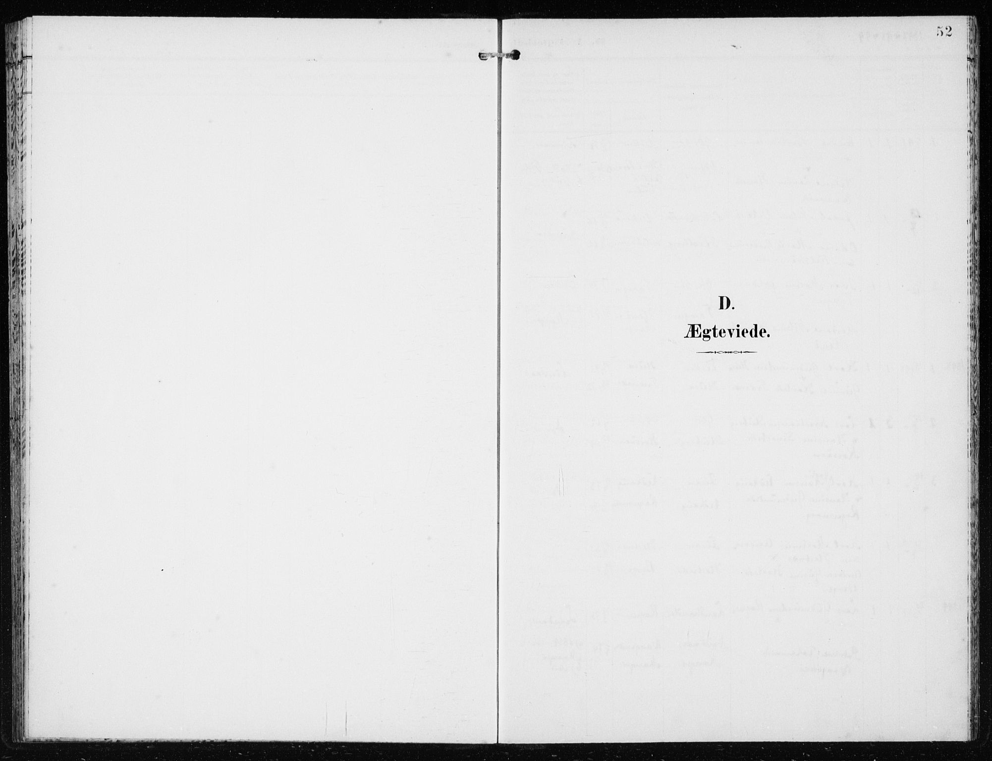 Lindås Sokneprestembete, SAB/A-76701/H/Haa: Parish register (official) no. D  2, 1897-1912, p. 52