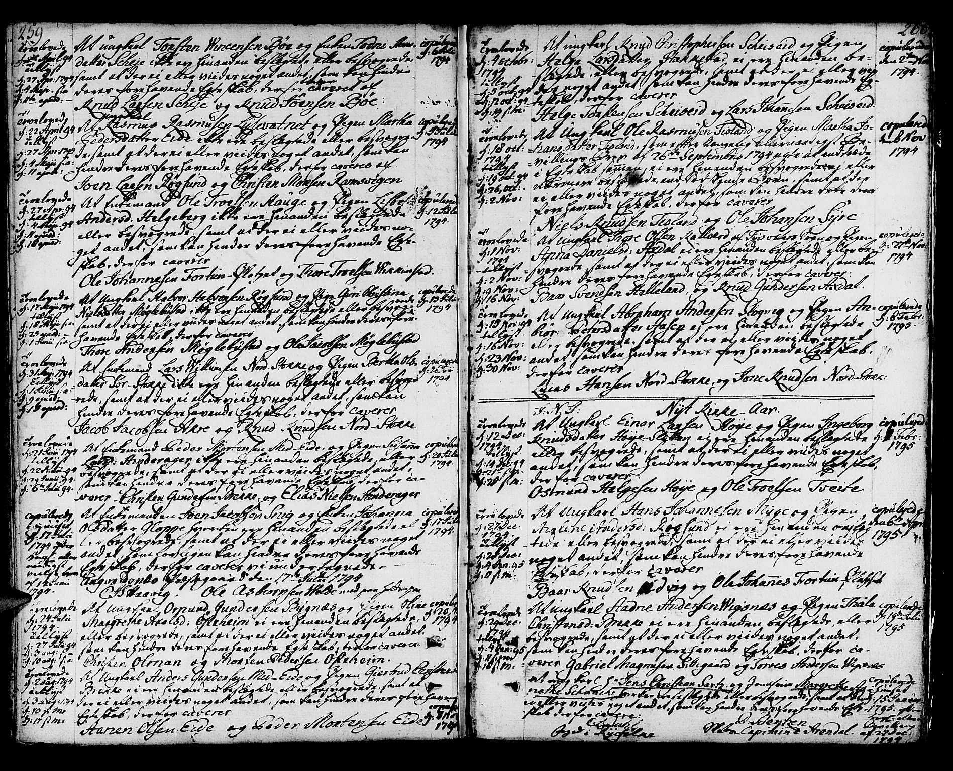 Avaldsnes sokneprestkontor, SAST/A -101851/H/Ha/Haa/L0002: Parish register (official) no. A 2, 1765-1800, p. 259-260