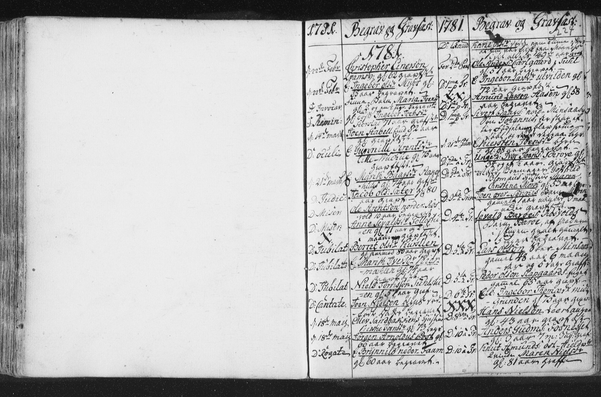 Ministerialprotokoller, klokkerbøker og fødselsregistre - Nord-Trøndelag, SAT/A-1458/723/L0232: Parish register (official) no. 723A03, 1781-1804, p. 224