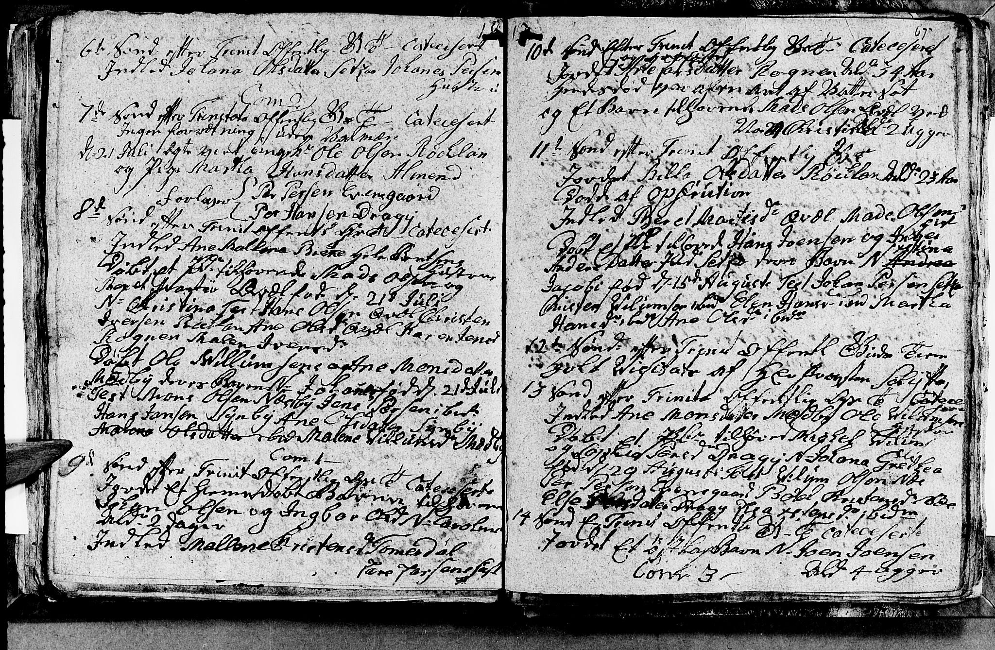 Ministerialprotokoller, klokkerbøker og fødselsregistre - Nordland, AV/SAT-A-1459/847/L0675: Parish register (copy) no. 847C03, 1808-1820, p. 67