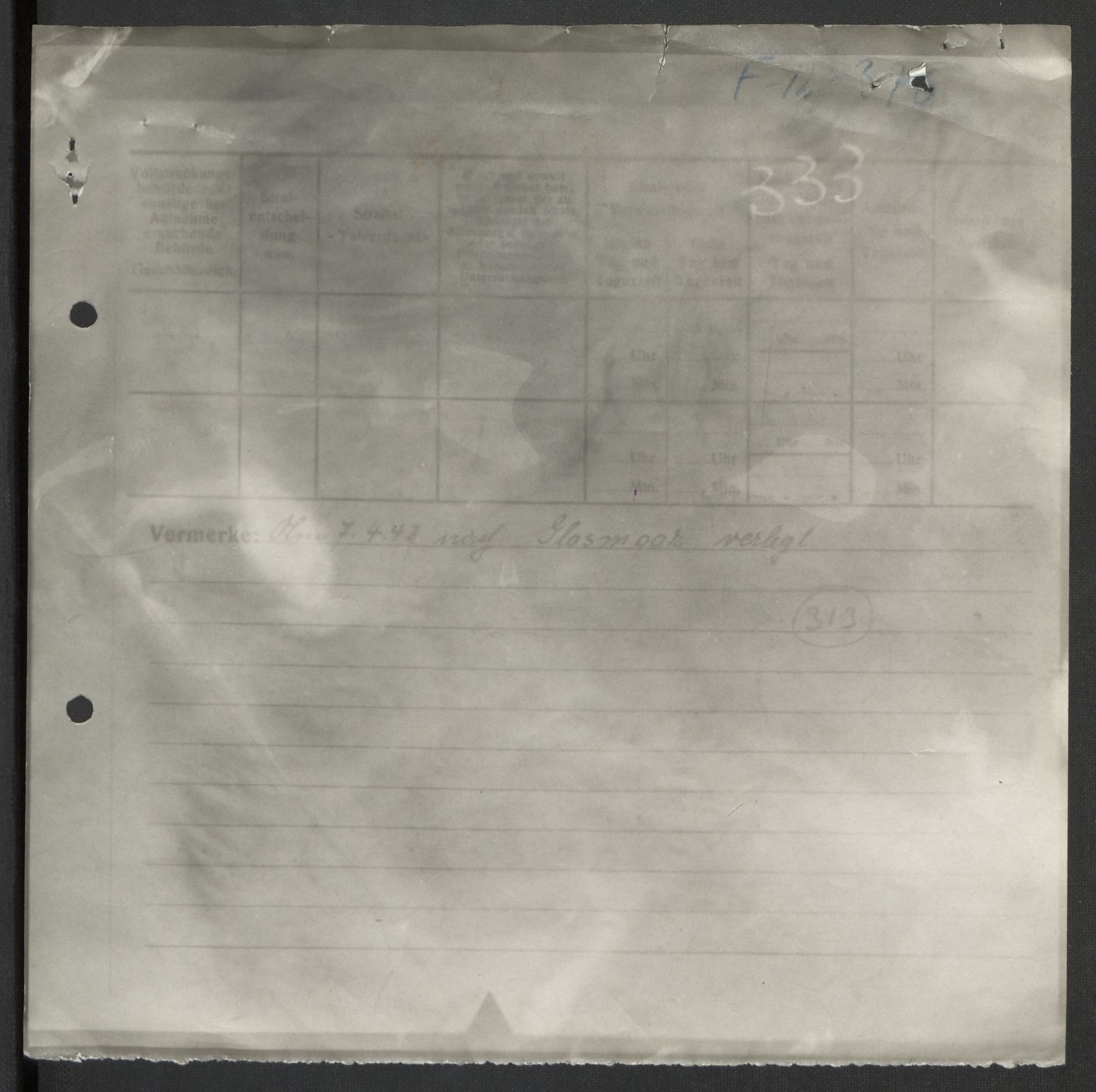 Befehlshaber der Sicherheitspolizei und des SD, AV/RA-RAFA-5969/F/Fd/L0003: Fangekartotek K-O, 1940-1945