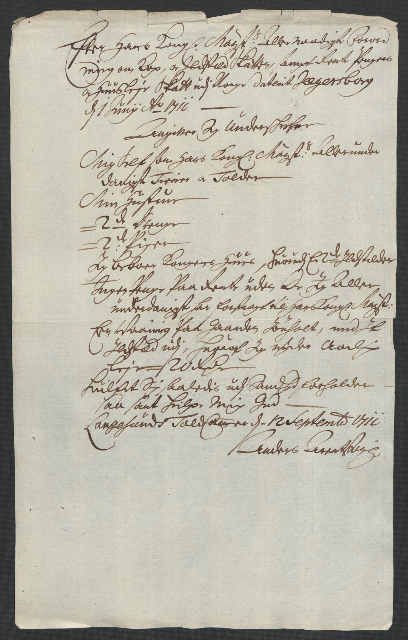 Rentekammeret inntil 1814, Reviderte regnskaper, Fogderegnskap, AV/RA-EA-4092/R36/L2120: Fogderegnskap Øvre og Nedre Telemark og Bamble, 1711, p. 173