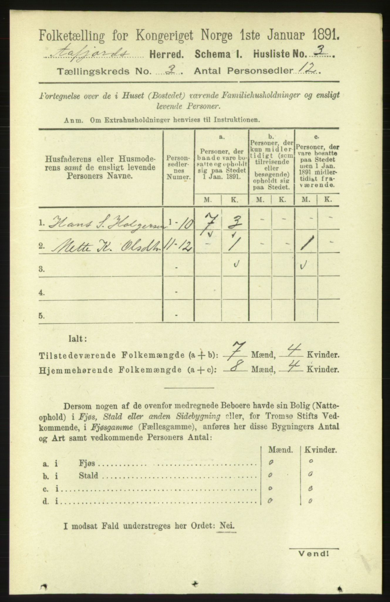 RA, 1891 census for 1630 Åfjord, 1891, p. 554