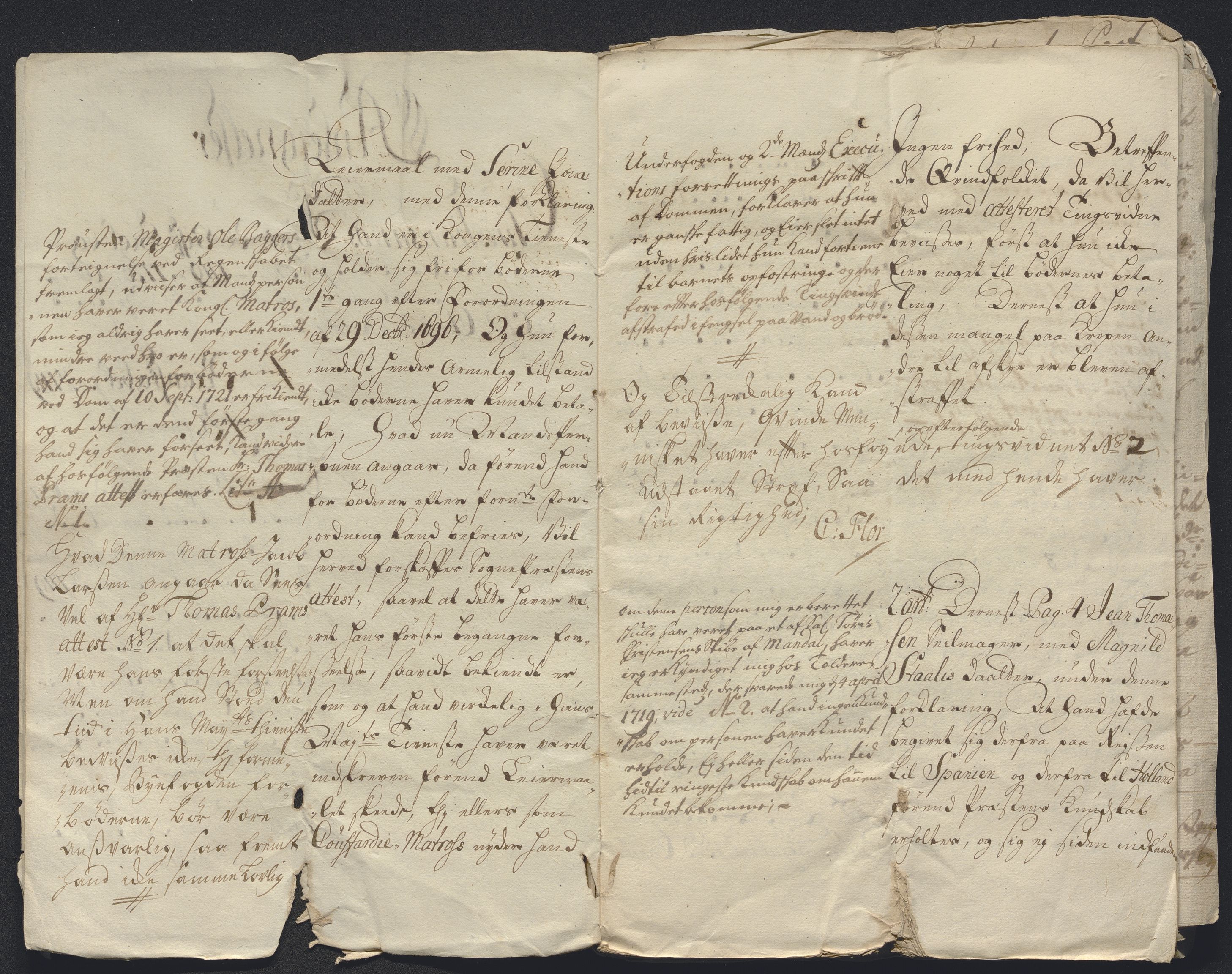 Rentekammeret inntil 1814, Reviderte regnskaper, Byregnskaper, AV/RA-EA-4066/R/Rm/L0286: [M19] Sikt og sakefall, 1719-1727, p. 98