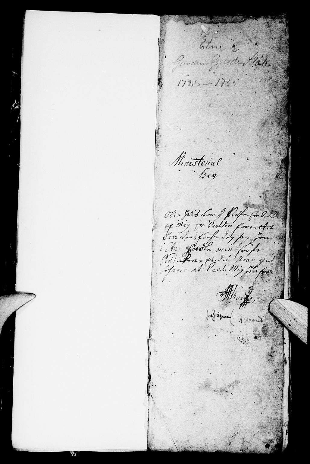 Etne sokneprestembete, AV/SAB-A-75001/H/Haa: Parish register (official) no. A 2, 1725-1755