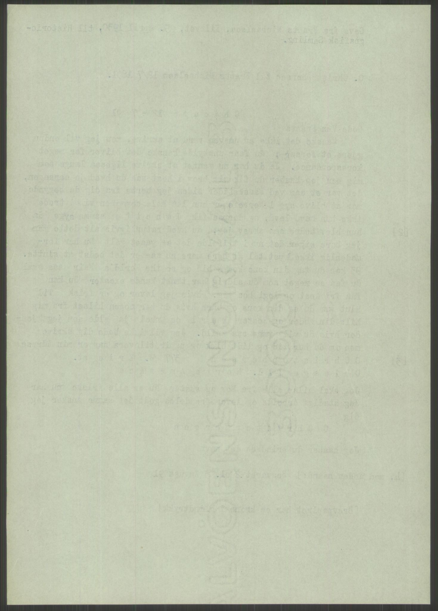 Samlinger til kildeutgivelse, Amerikabrevene, RA/EA-4057/F/L0021: Innlån fra Buskerud: Michalsen - Ål bygdearkiv, 1838-1914, p. 130