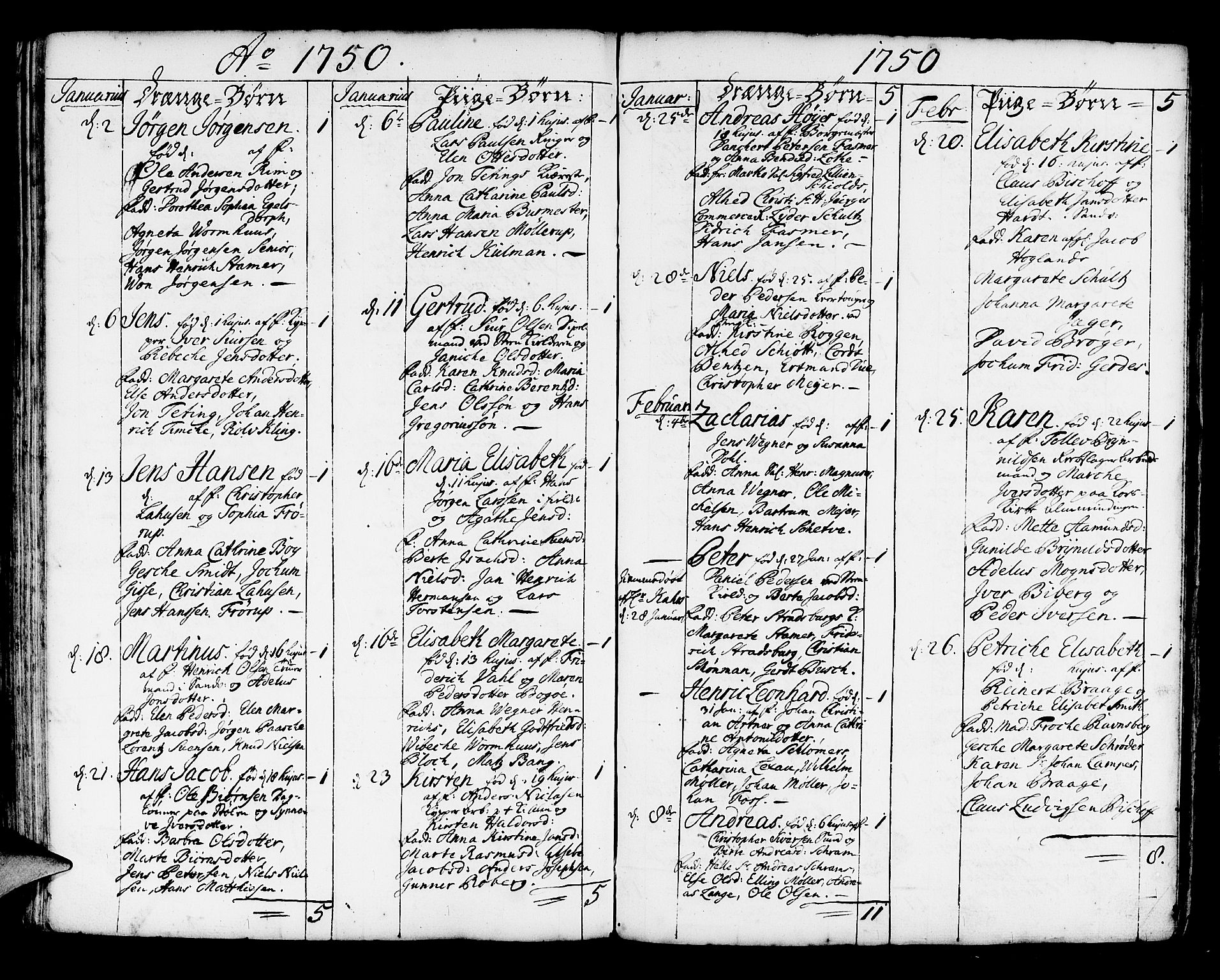 Korskirken sokneprestembete, SAB/A-76101/H/Haa/L0004: Parish register (official) no. A 4, 1720-1750, p. 294