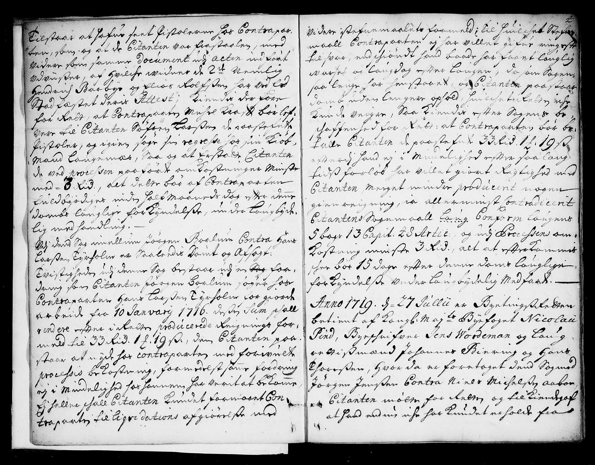 Fredrikstad byfogd, AV/SAO-A-10473a/F/Fb/L0009: Tingbok, 1719-1722, p. 3b-4a