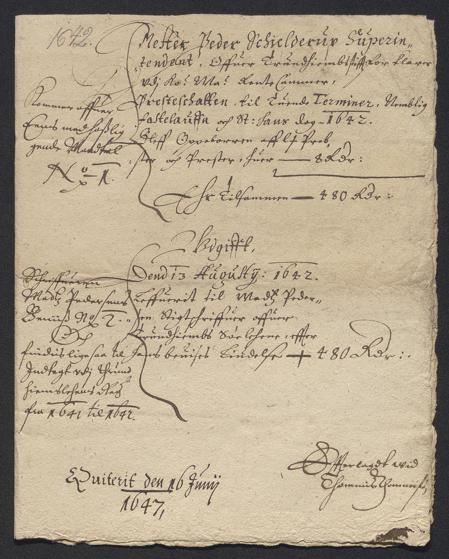 Rentekammeret inntil 1814, Reviderte regnskaper, Kirkeregnskap, AV/RA-EA-4067/Rf/L0129: Kirkeregnskap, 1625-1684, p. 175