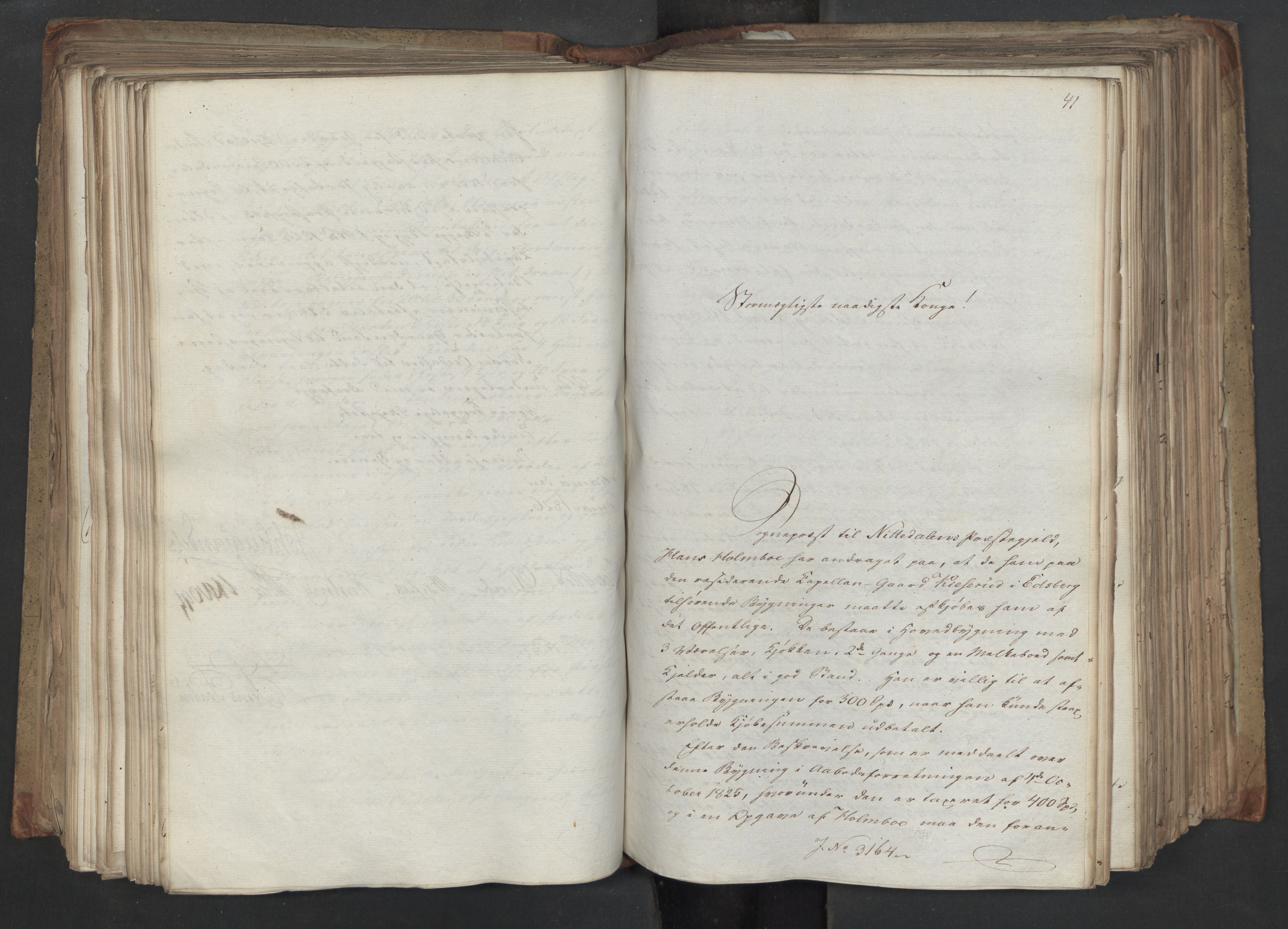 Statsrådsavdelingen i Stockholm, AV/RA-S-1003/D/Da/L0045: Regjeringsinnstillinger nr. 3067-3307, 1826, p. 263