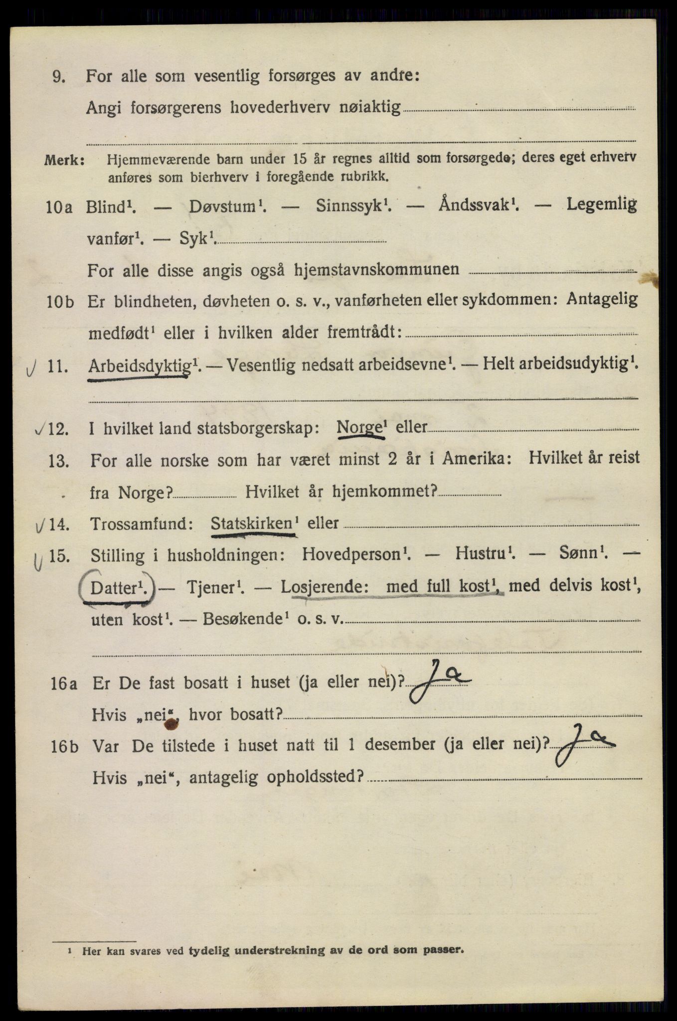 SAO, 1920 census for Kristiania, 1920, p. 358246