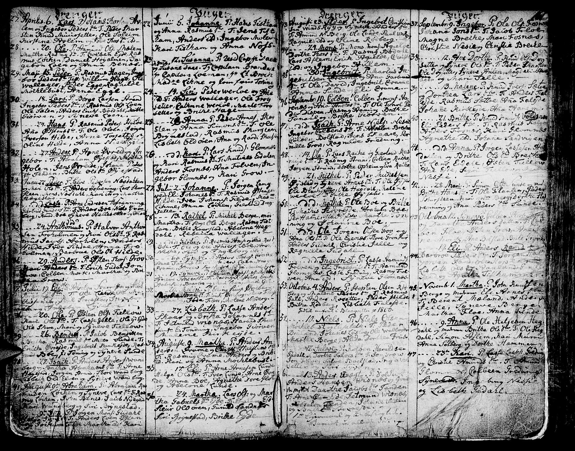 Innvik sokneprestembete, SAB/A-80501: Parish register (official) no. A 1, 1750-1816, p. 161