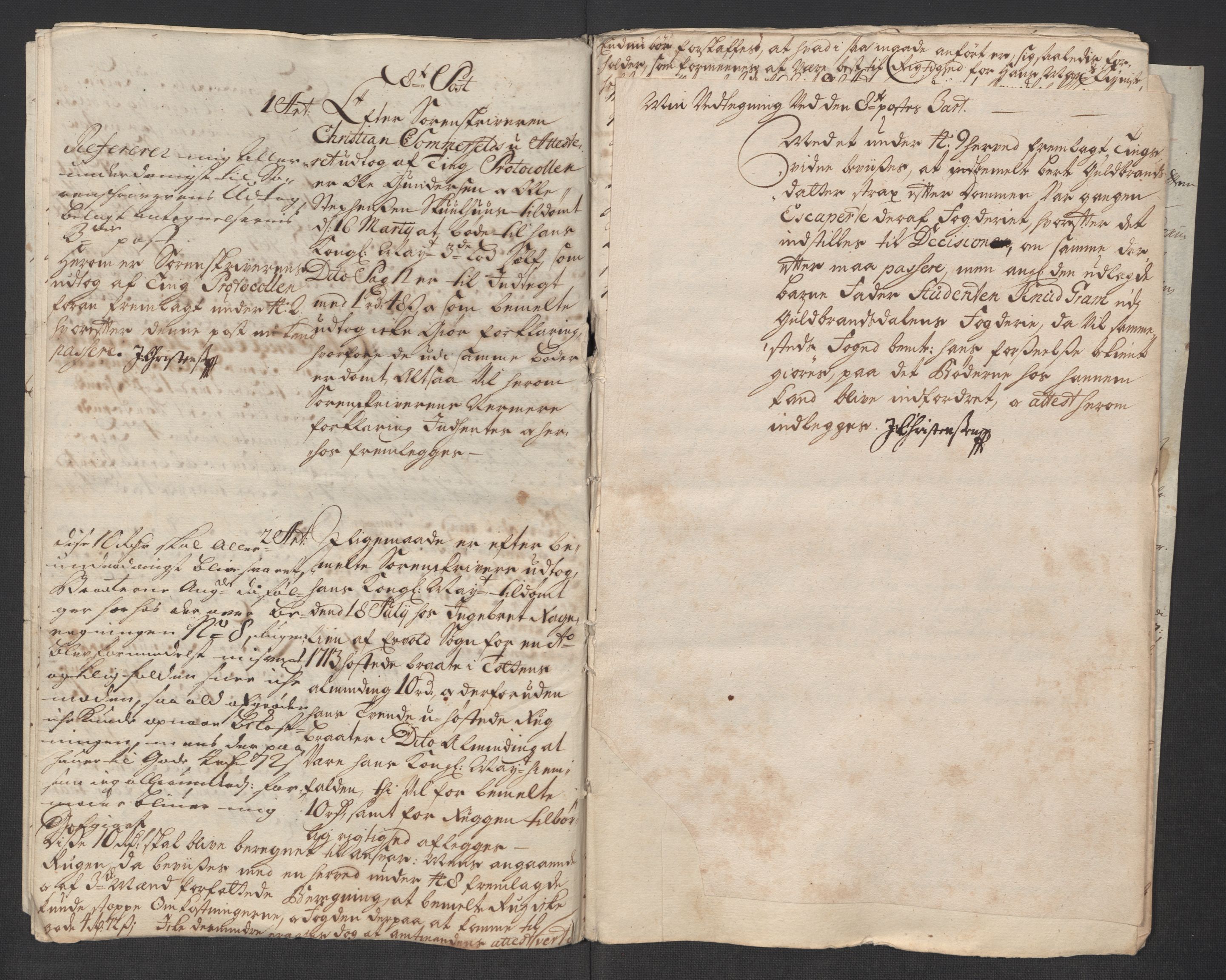 Rentekammeret inntil 1814, Reviderte regnskaper, Fogderegnskap, AV/RA-EA-4092/R18/L1313: Fogderegnskap Hadeland, Toten og Valdres, 1714, p. 233