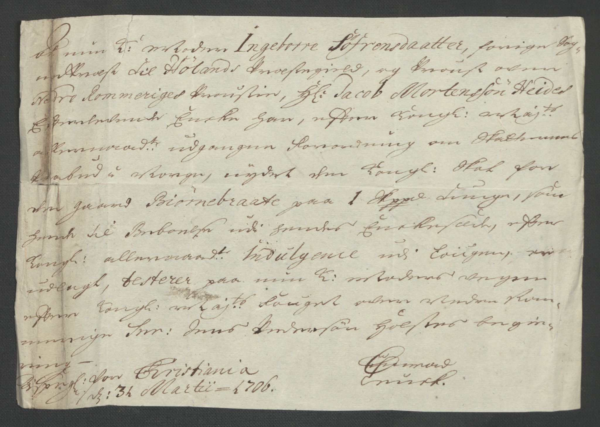 Rentekammeret inntil 1814, Reviderte regnskaper, Fogderegnskap, AV/RA-EA-4092/R11/L0589: Fogderegnskap Nedre Romerike, 1705, p. 169