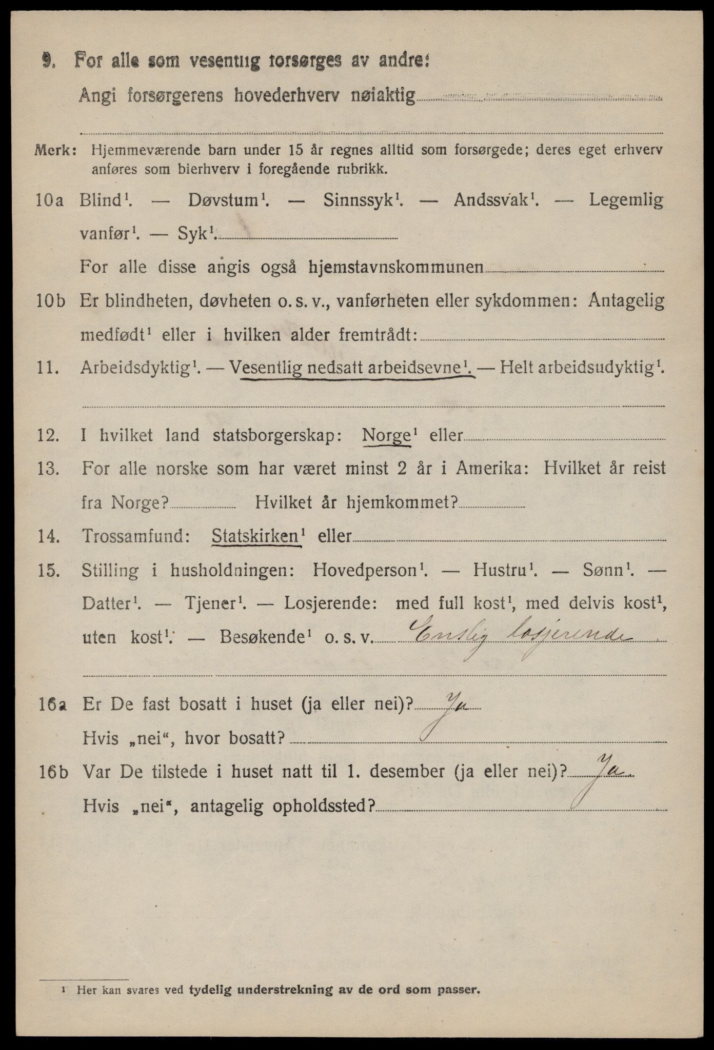 SAKO, 1920 census for Rauland, 1920, p. 805