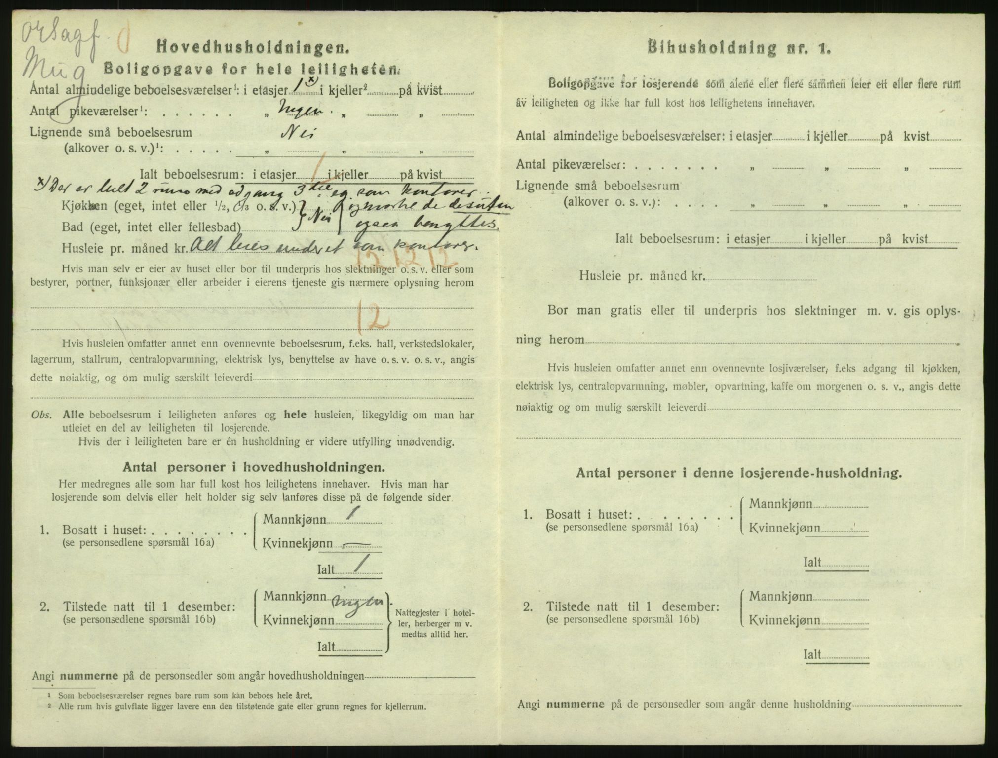 SAO, 1920 census for Kristiania, 1920, p. 52361