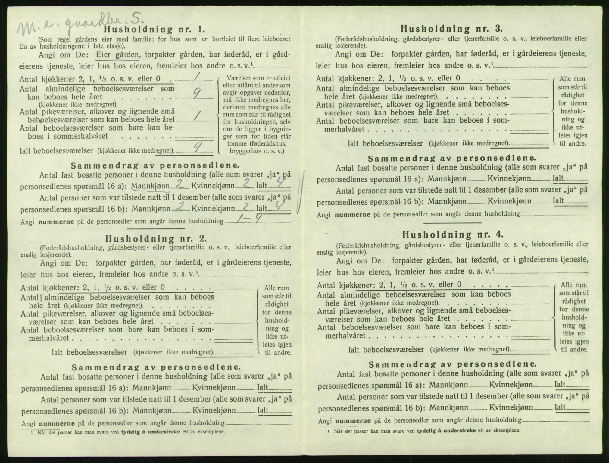 SAT, 1920 census for Valsøyfjord, 1920, p. 76