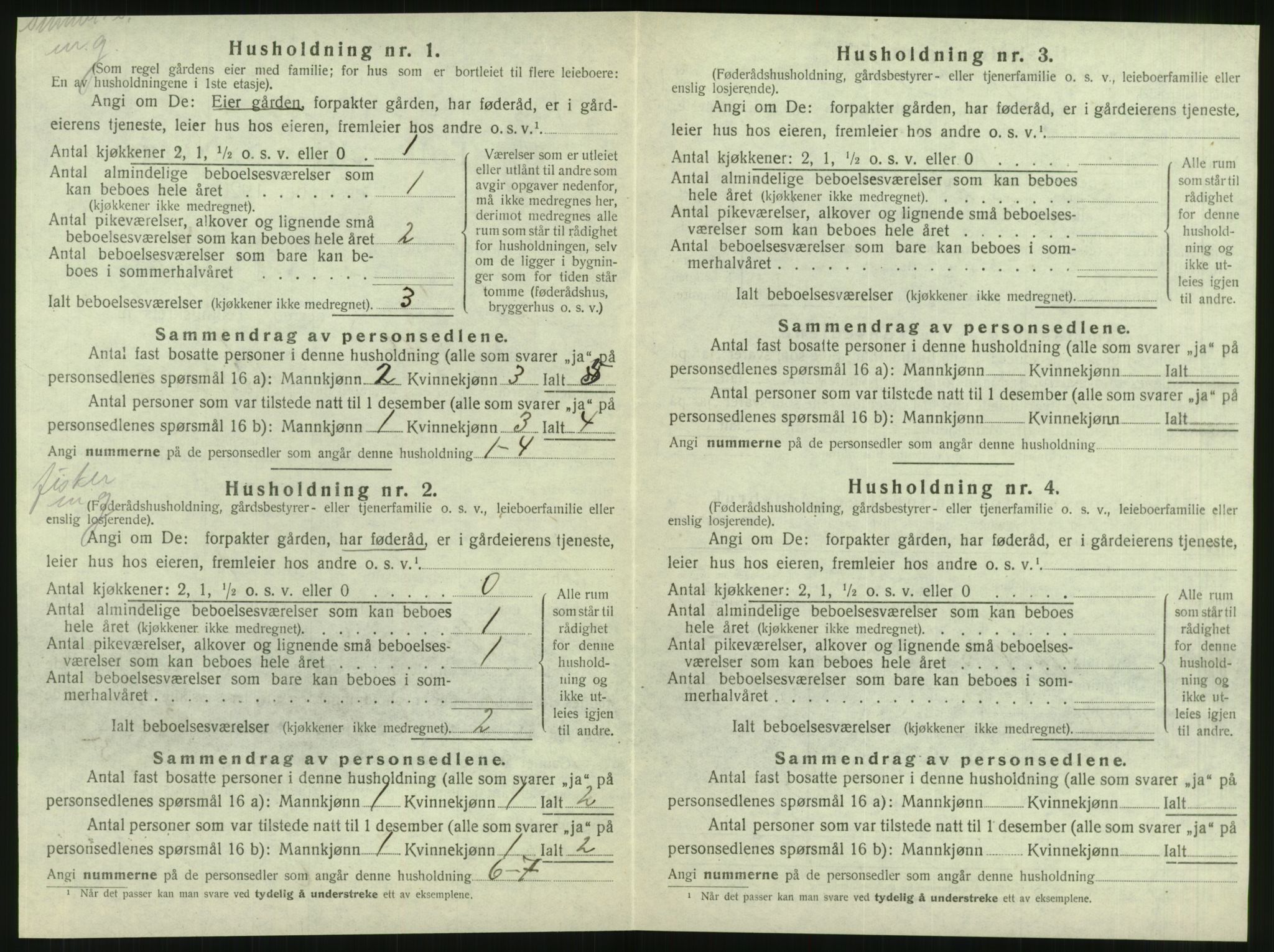 SAT, 1920 census for Brønnøy, 1920, p. 139