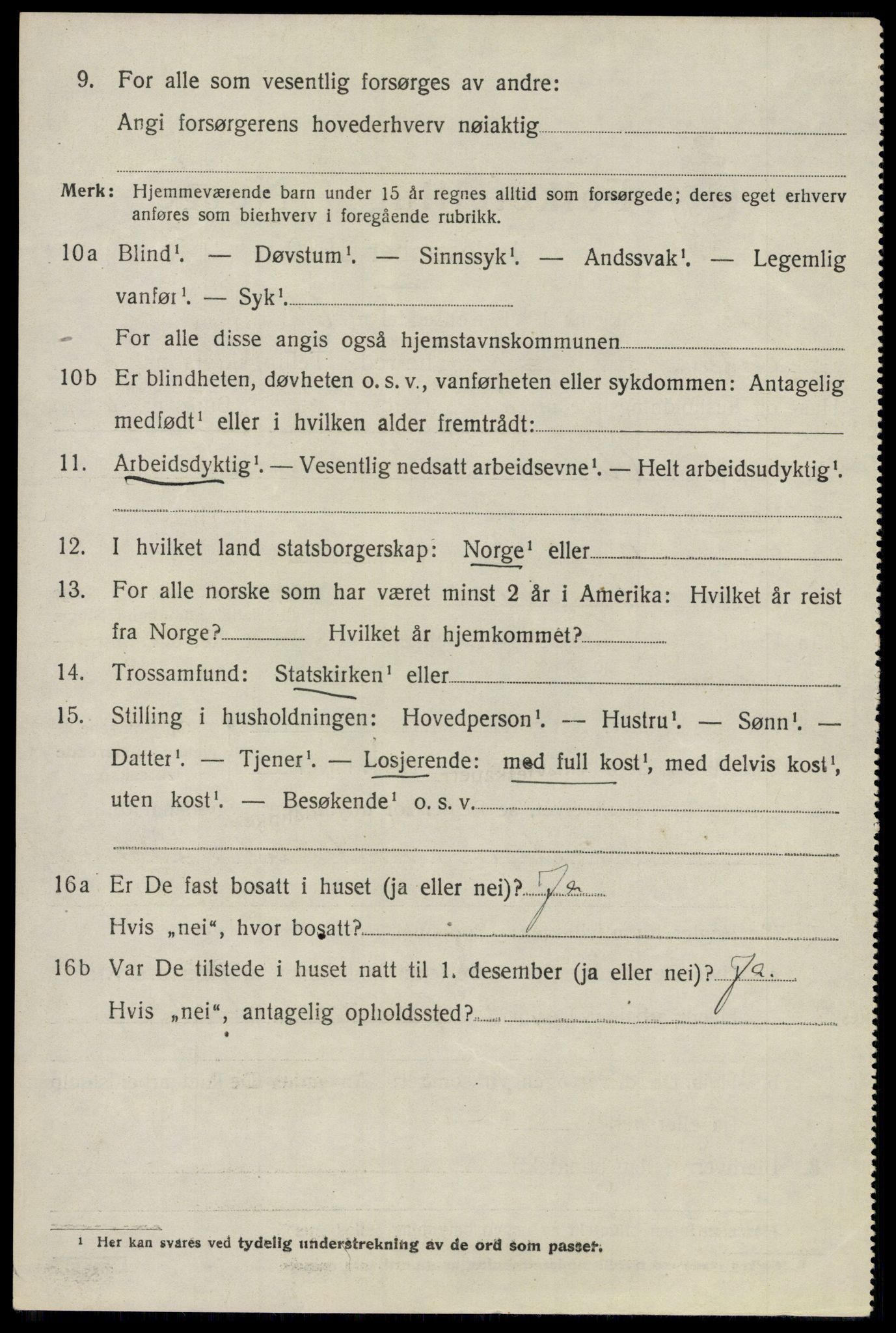 SAO, 1920 census for Nesodden, 1920, p. 5476