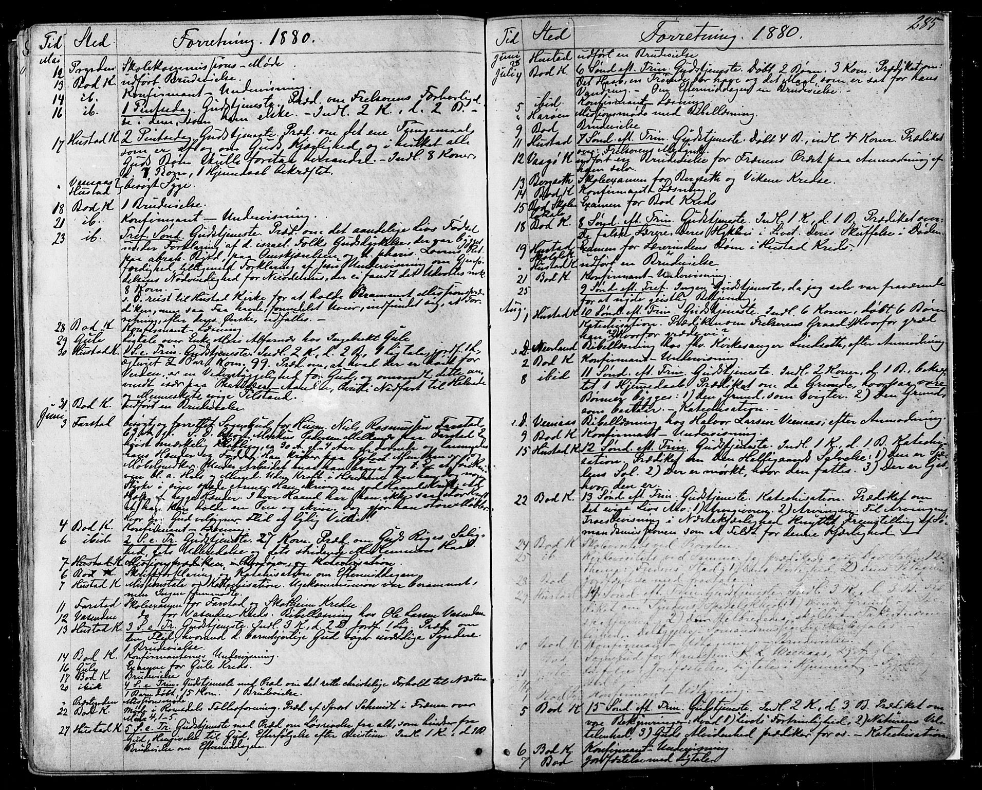 Ministerialprotokoller, klokkerbøker og fødselsregistre - Møre og Romsdal, AV/SAT-A-1454/566/L0768: Parish register (official) no. 566A07, 1869-1881, p. 285